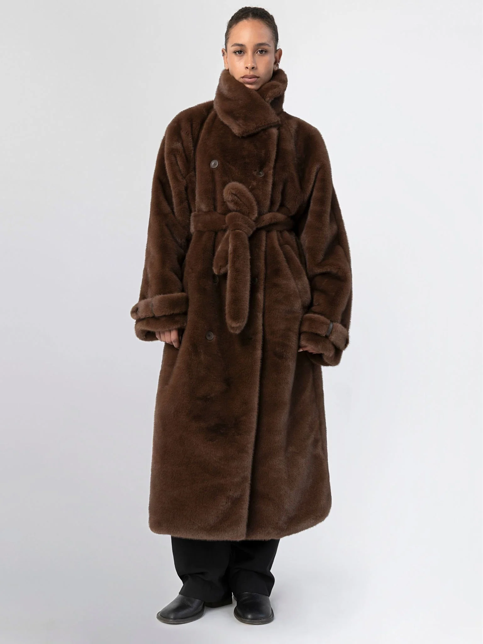 ATLAS COAT - BROWN - Image 4