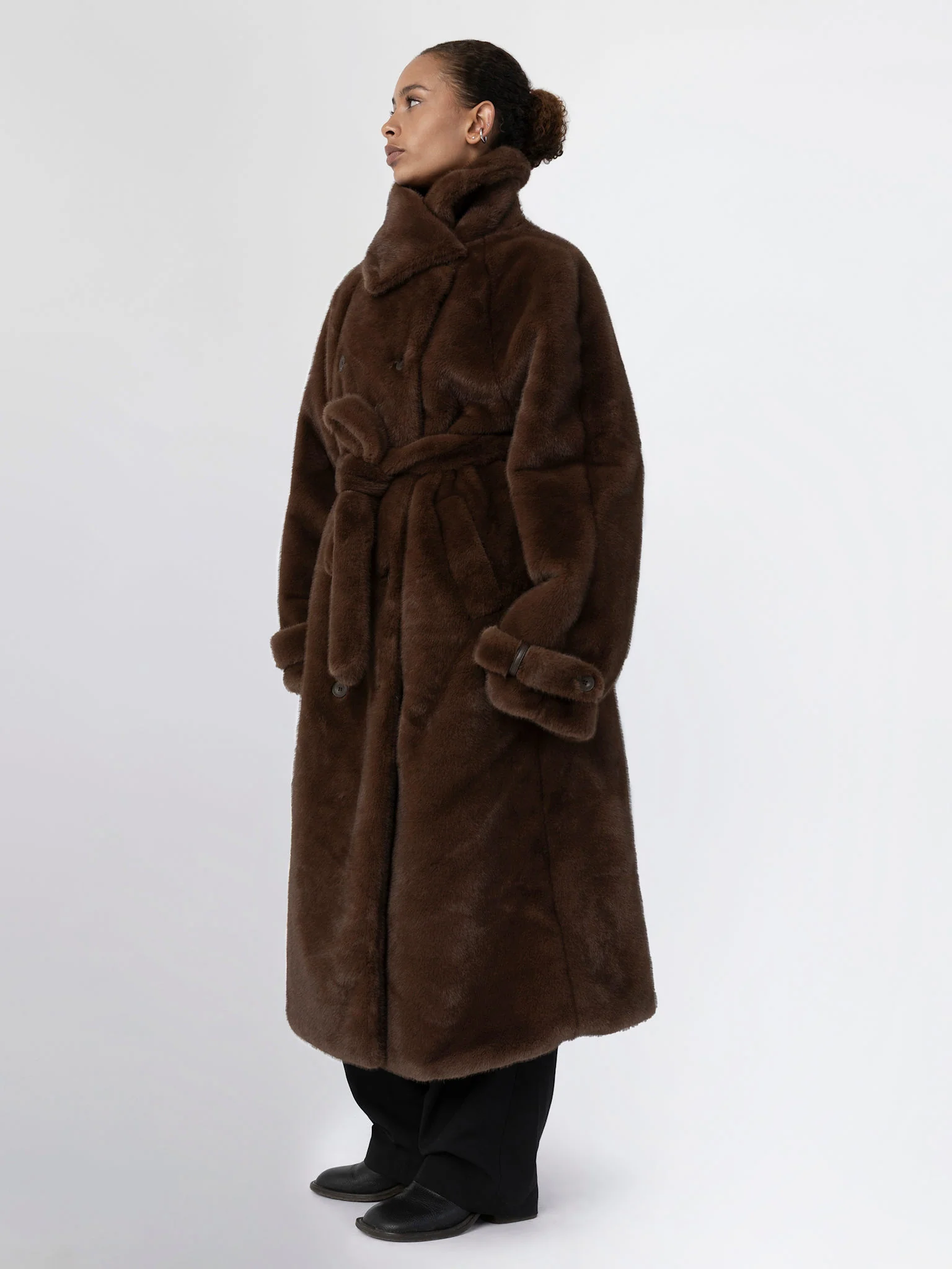 ATLAS COAT - BROWN - Image 5