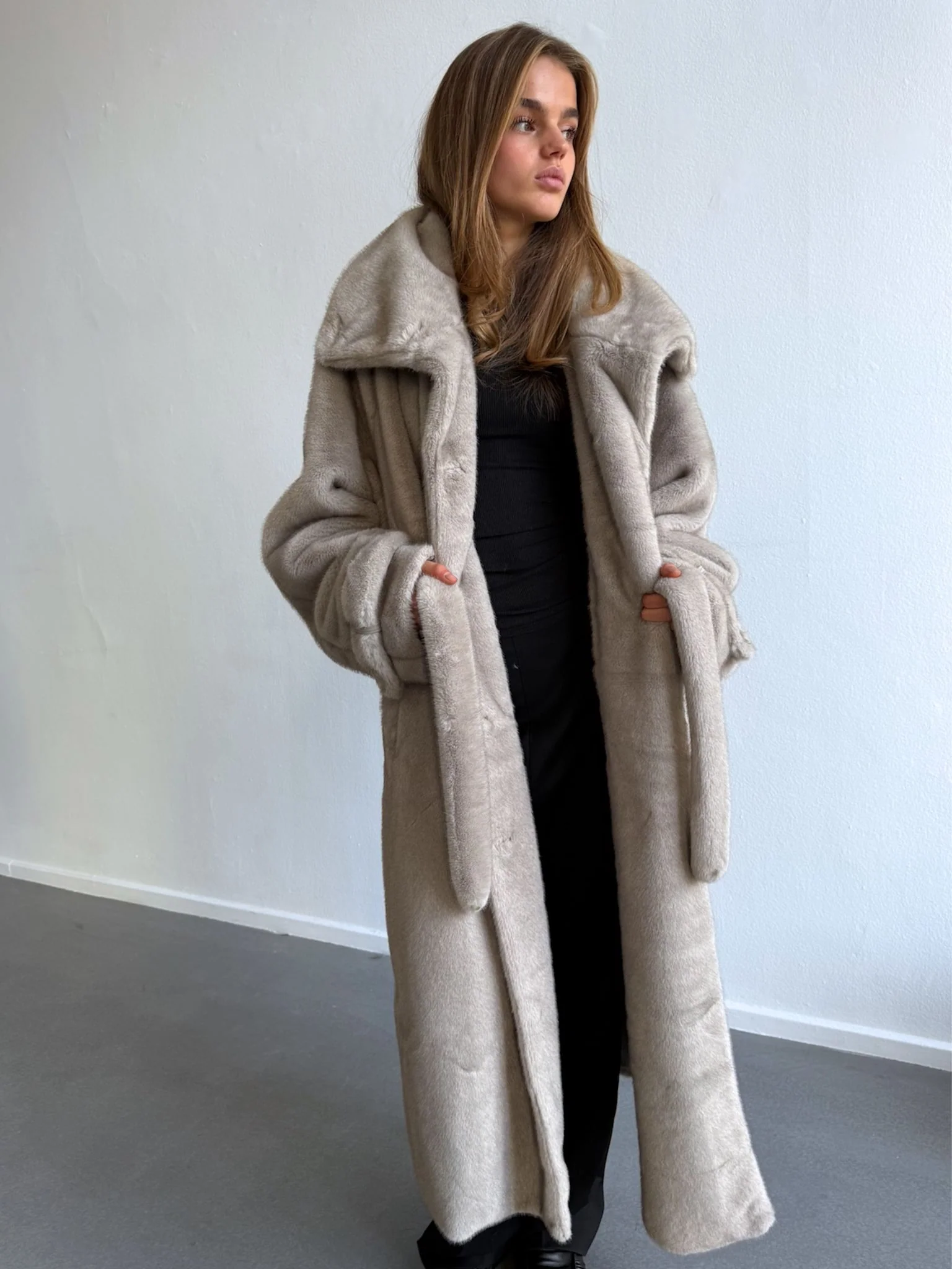 ATLAS COAT - LIGHT GREY - Image 5