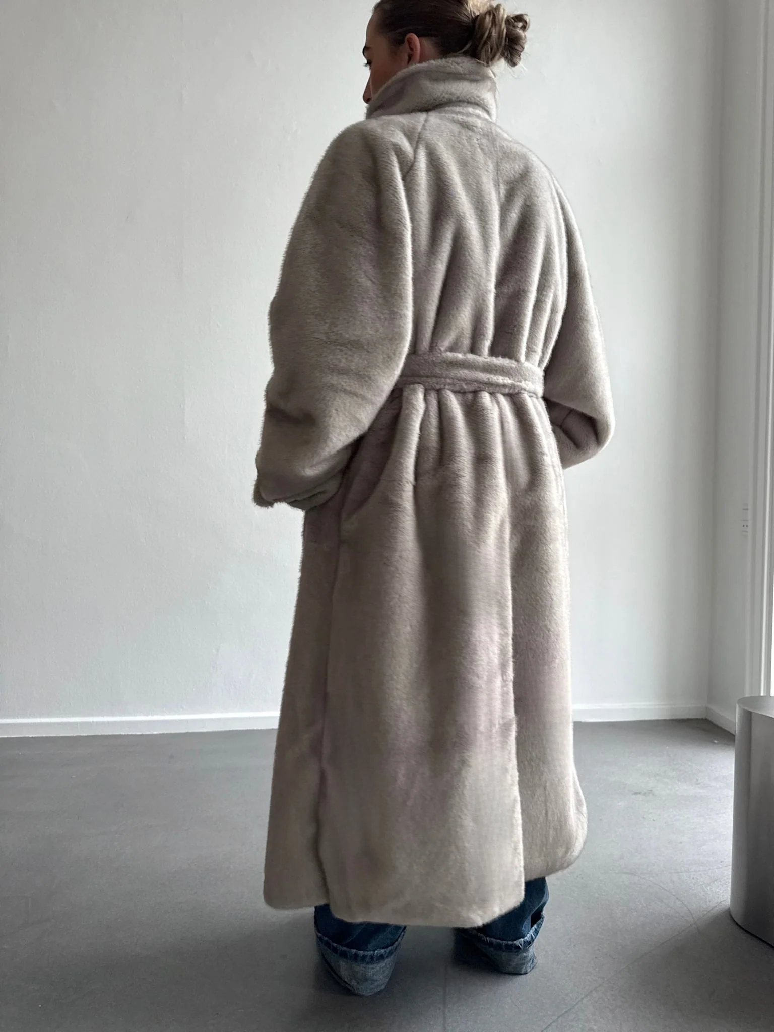 ATLAS COAT - LIGHT GREY - Image 6