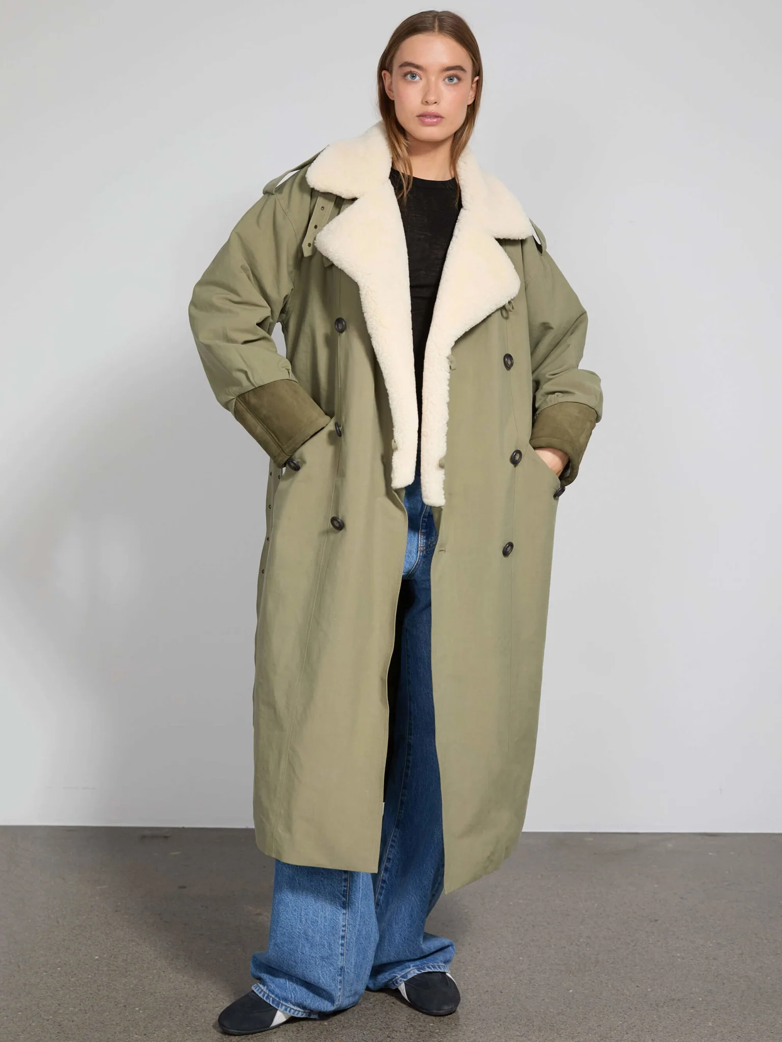 BARLIE COAT - ARMY - Image 2