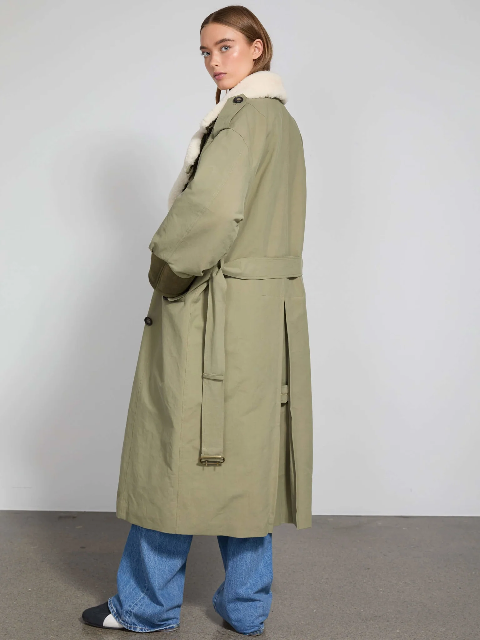 BARLIE COAT - ARMY - Image 4