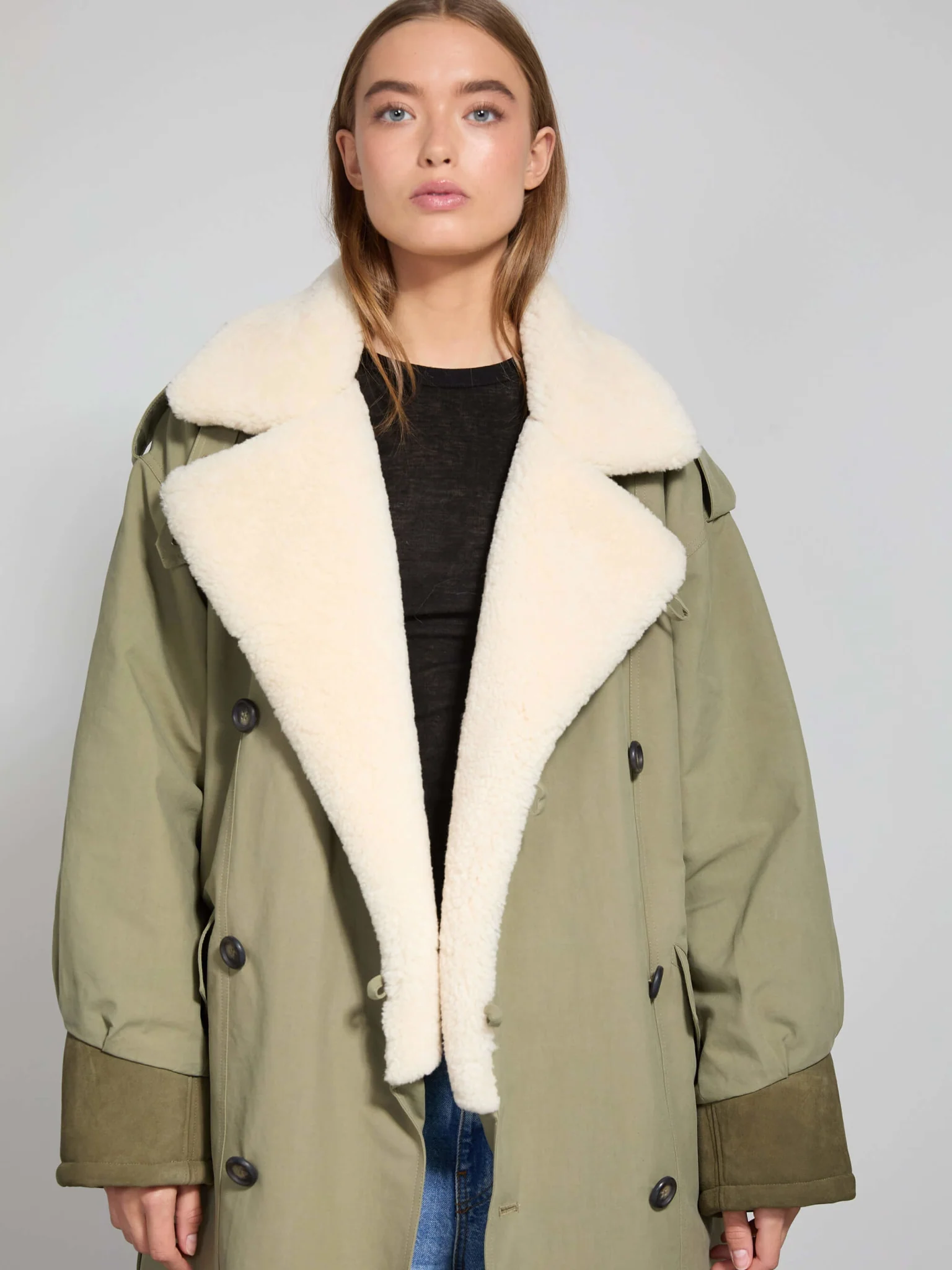 BARLIE COAT - ARMY - Image 5