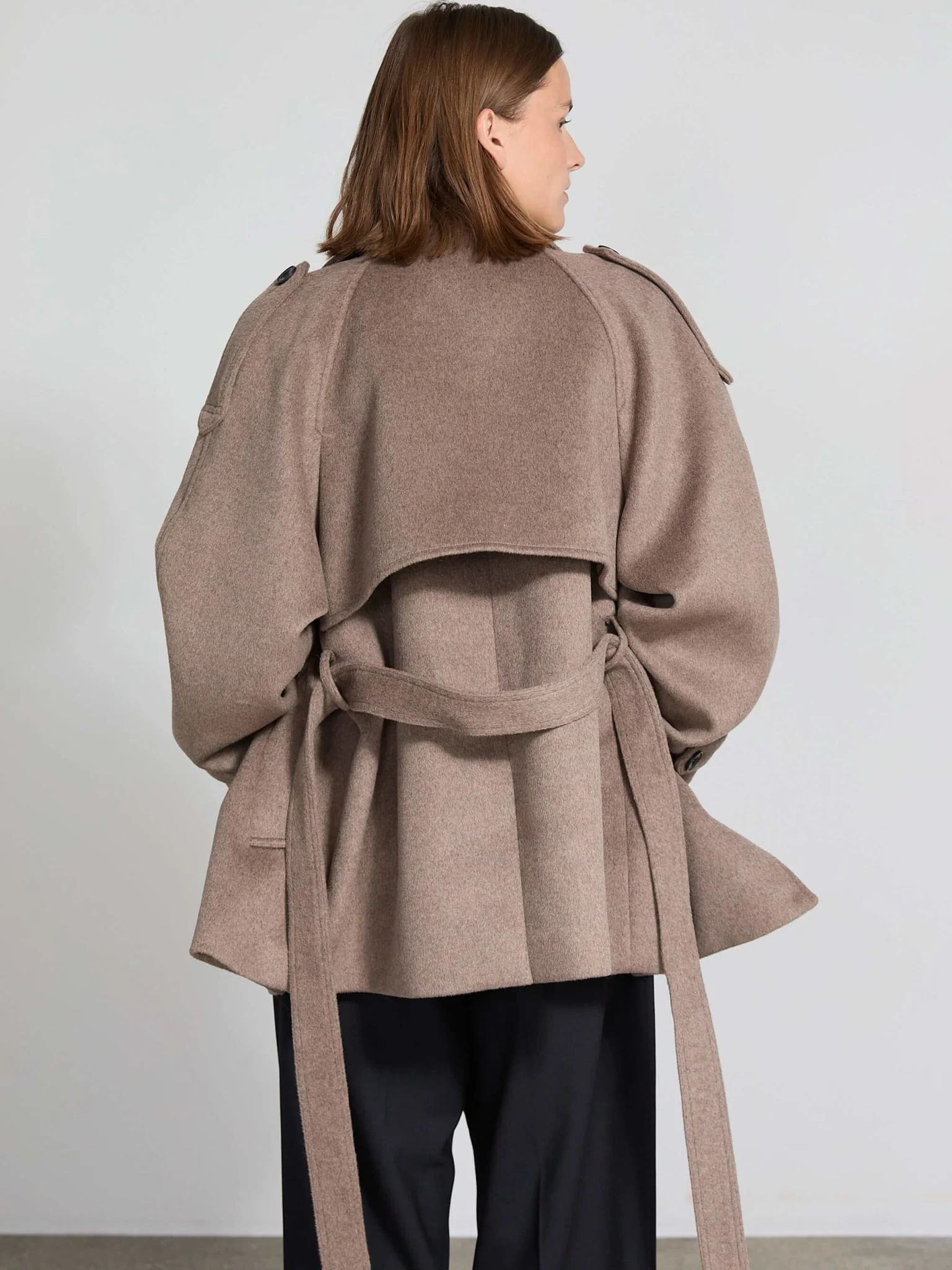 BEA JACKET - DARK BEIGE - Image 3