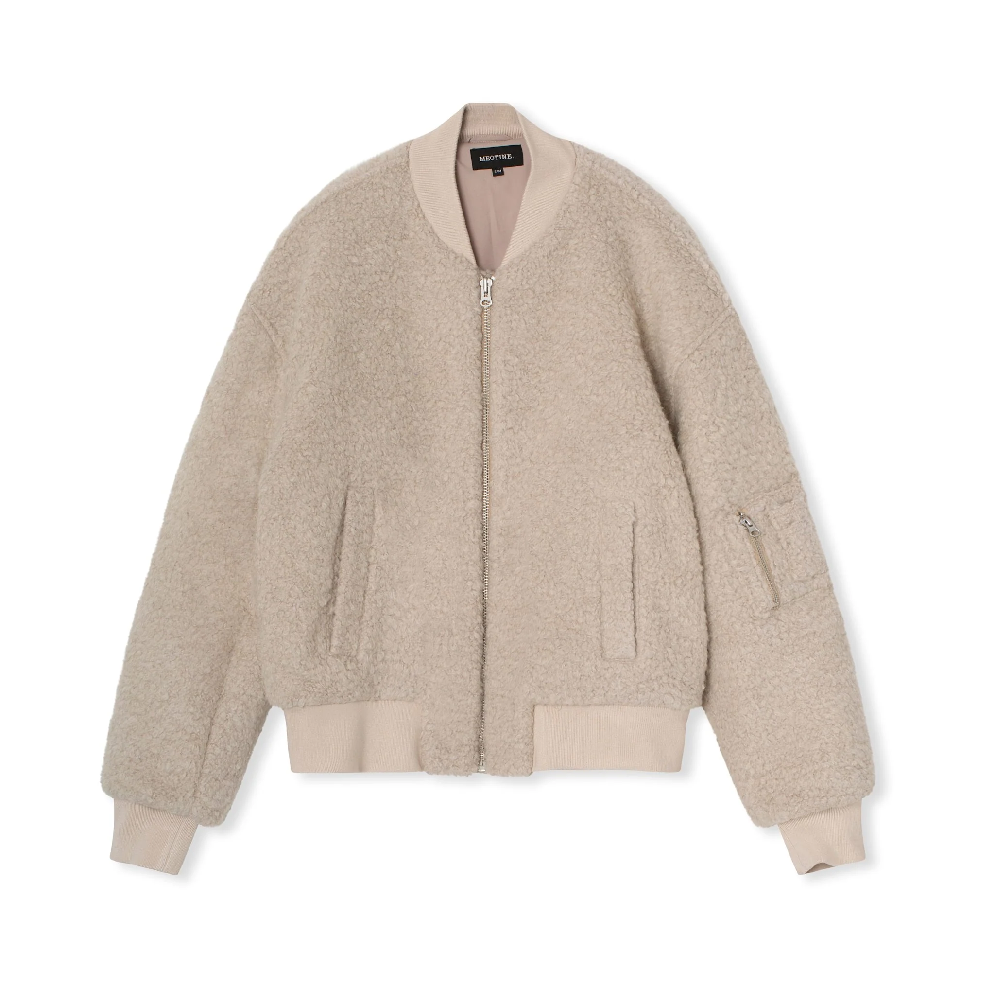 BIANCA WOOL BOUCLE - CRÈME - Image 3