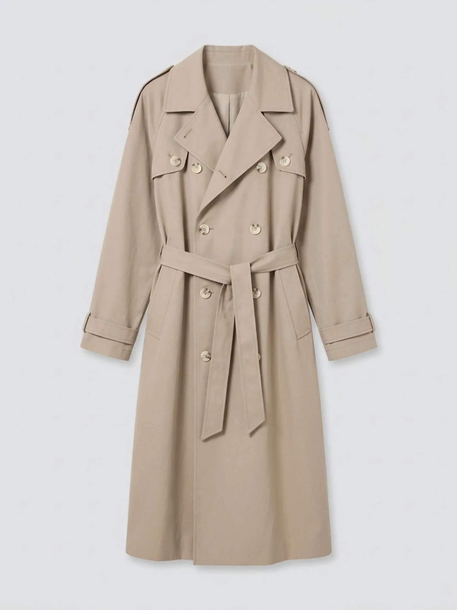 BOBBY CANVAS COAT - BEIGE - Image 5