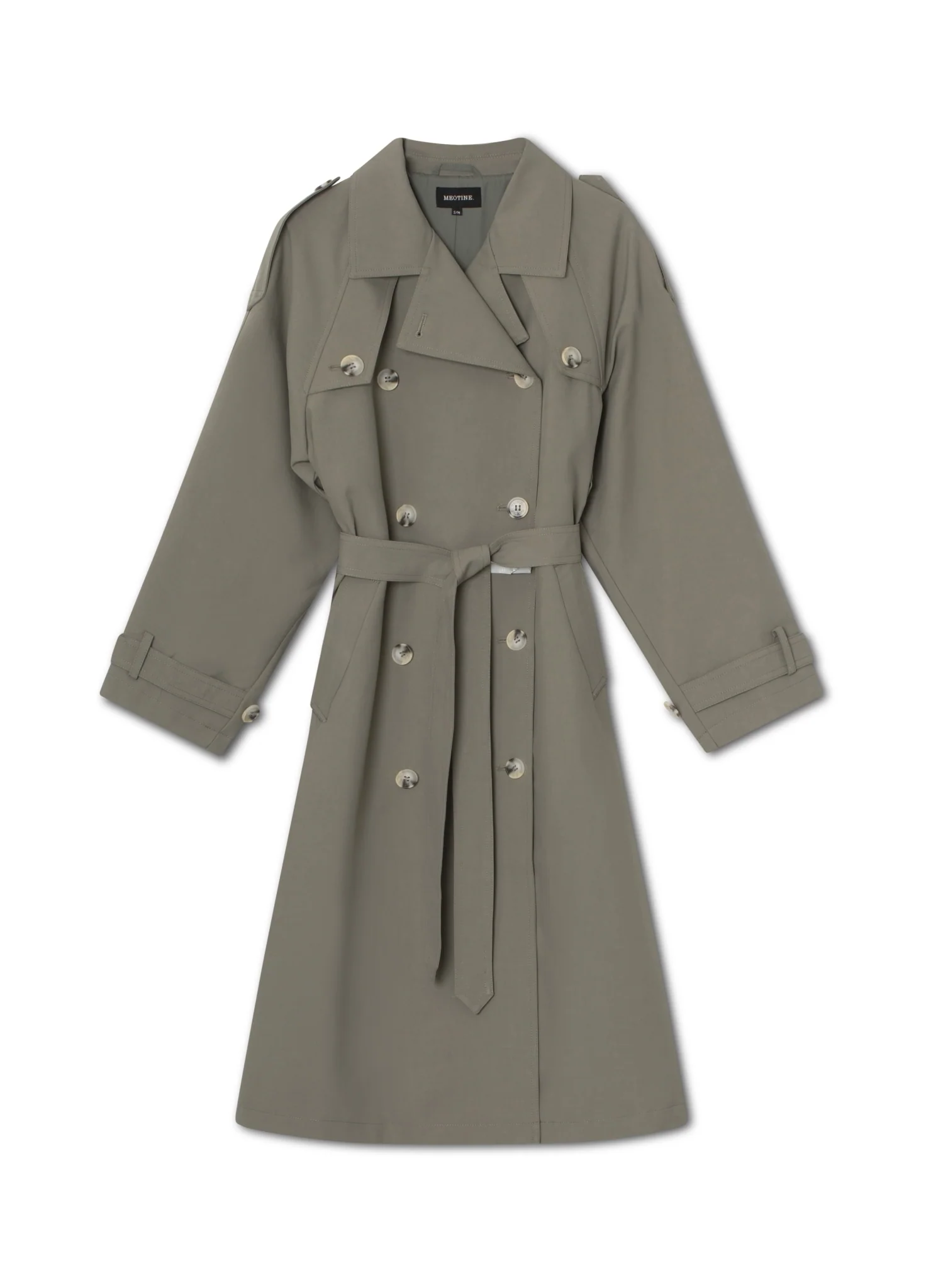 BOBBY CANVAS COAT - GREY - Image 6