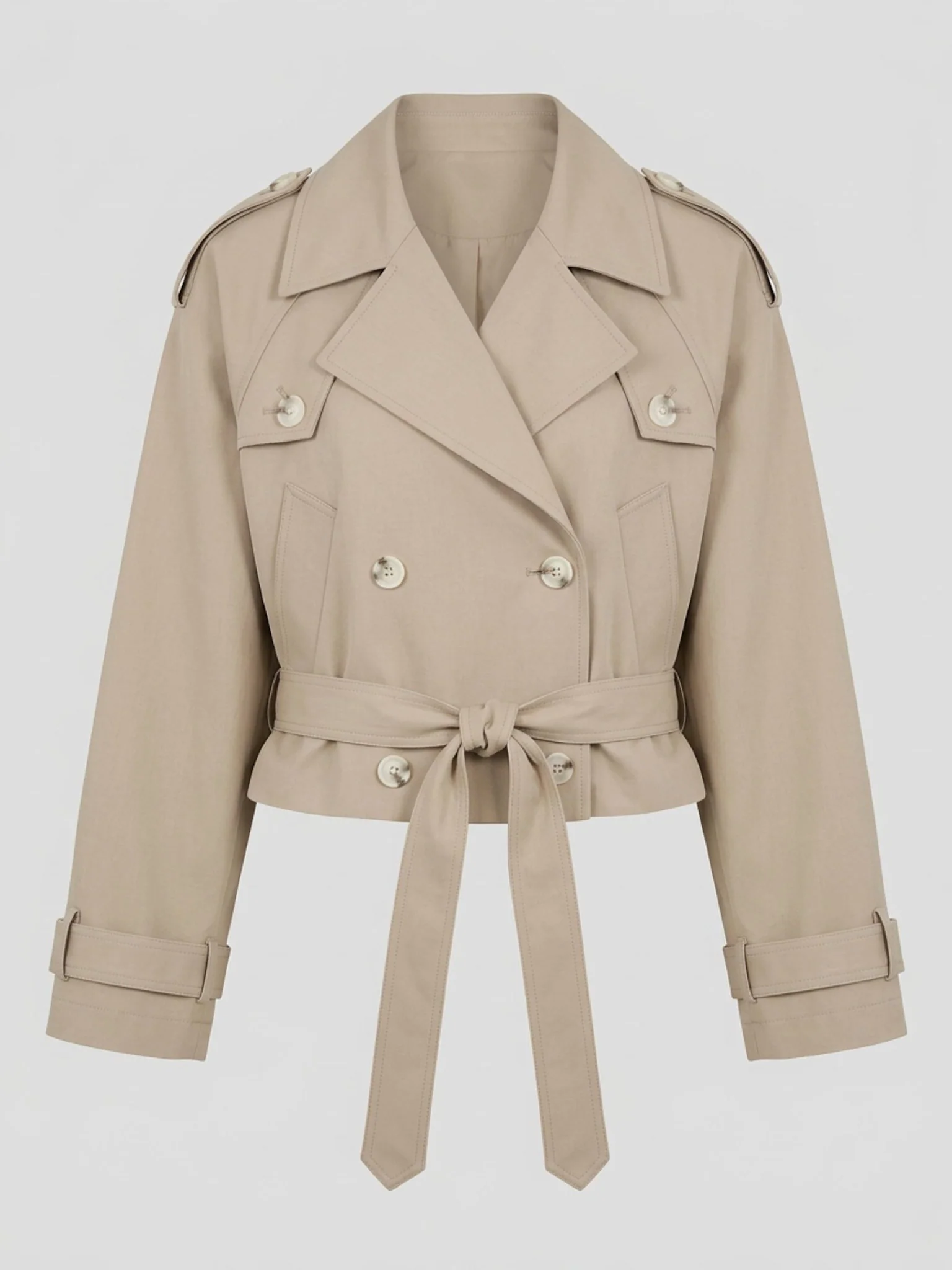 BOBBY CANVAS JACKET - BEIGE - Image 5