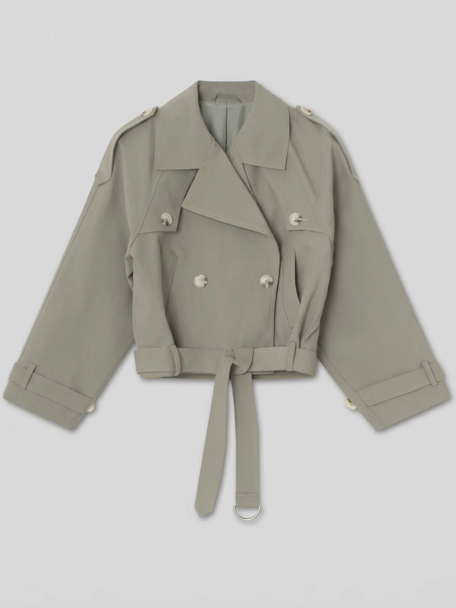 BOBBY CANVAS JACKET - GREY - Image 4