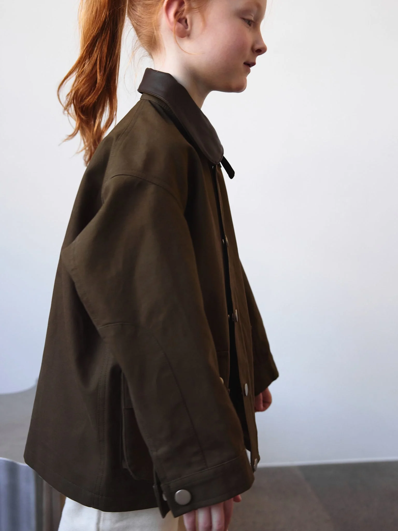 BROOKLYN KIDS JACKET - ARMY - Image 3