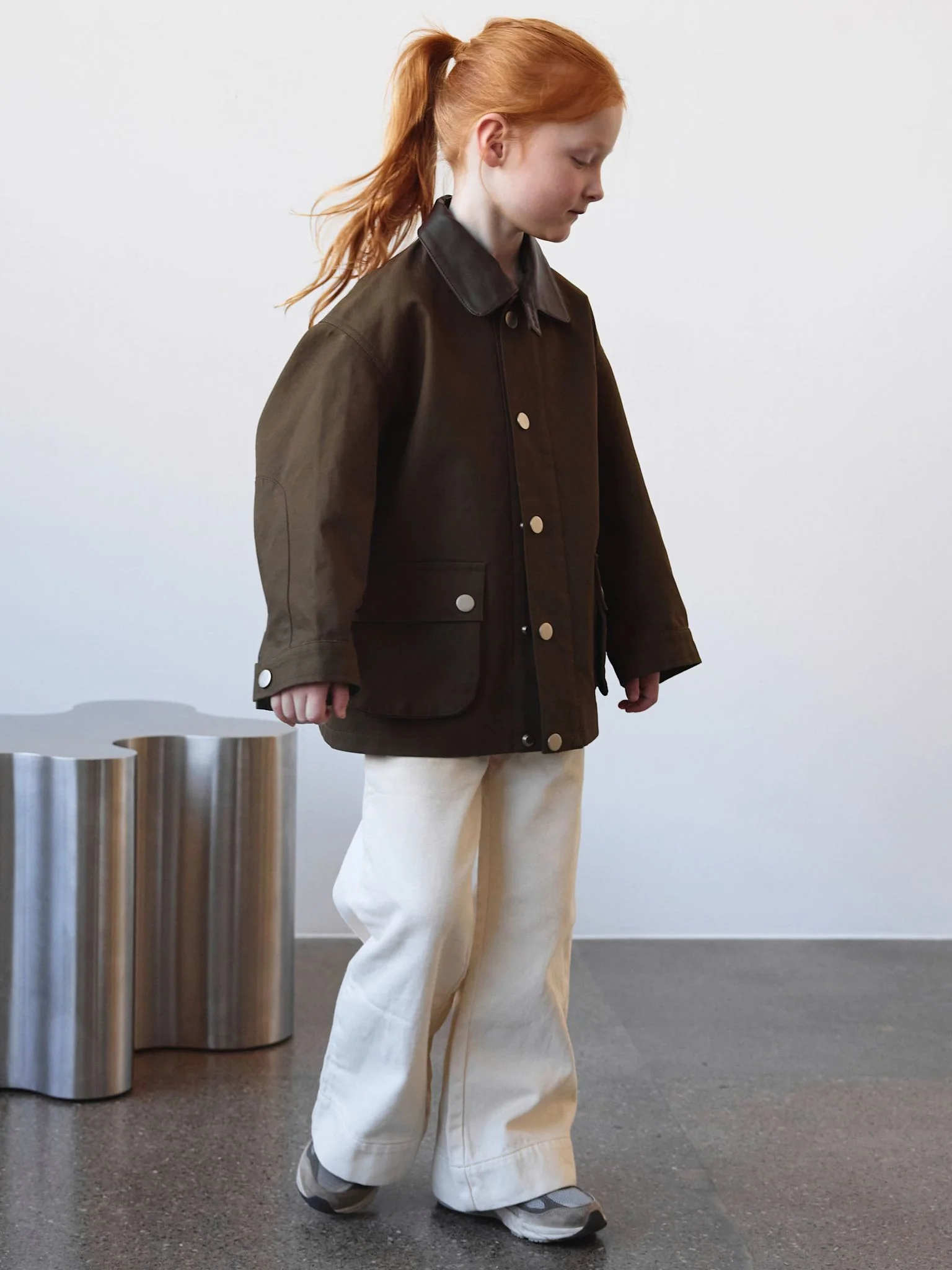 BROOKLYN KIDS JACKET - ARMY - Image 4