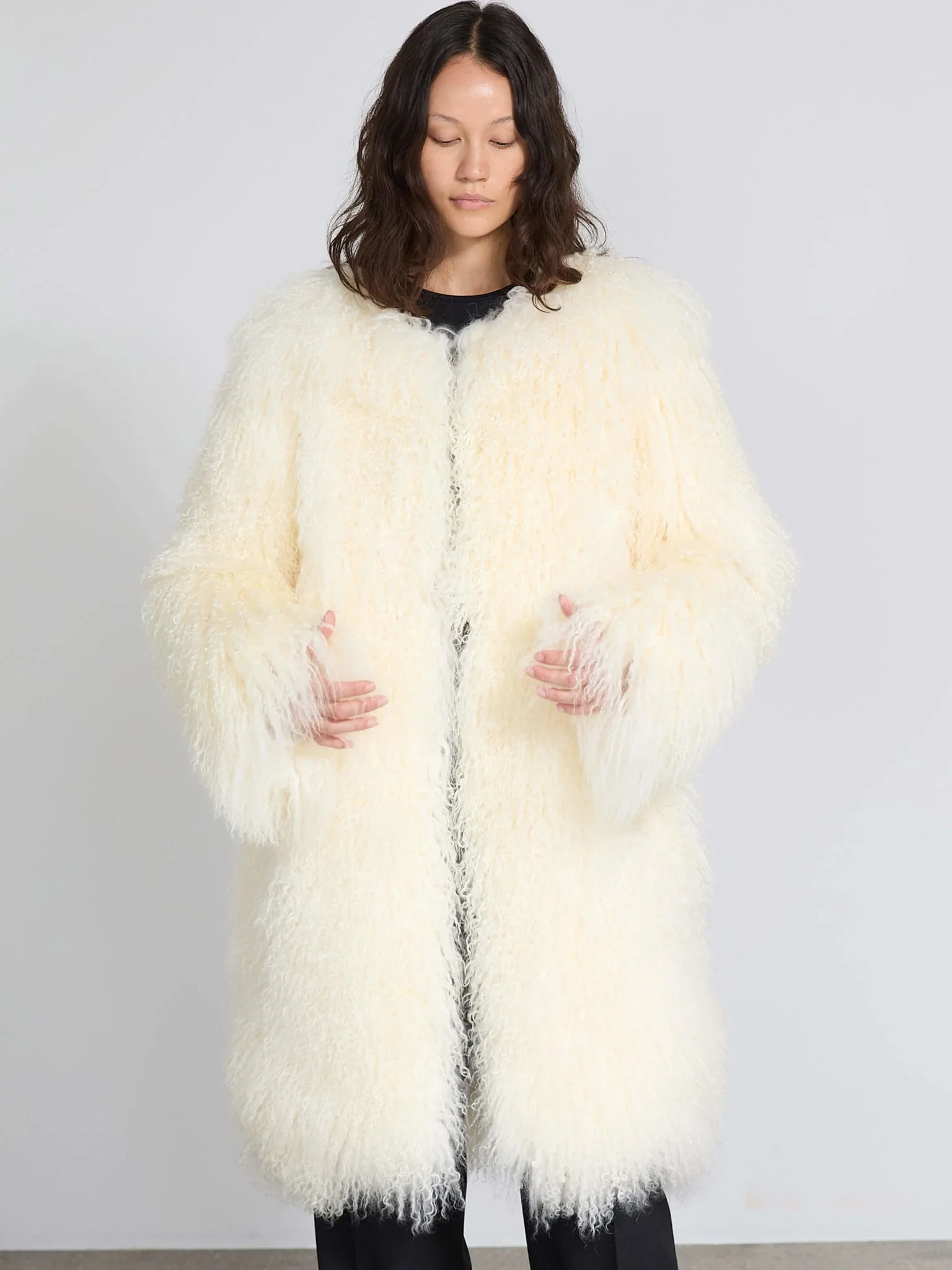 CARLY COAT - CREME - Image 3