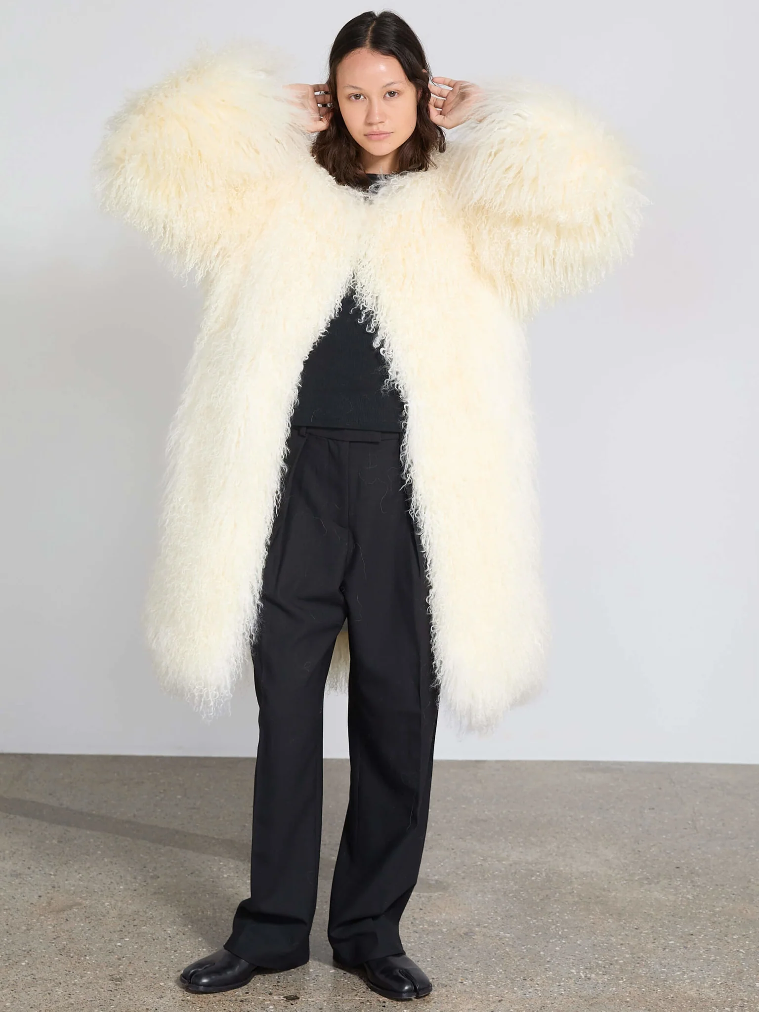 CARLY COAT - CREME - Image 4