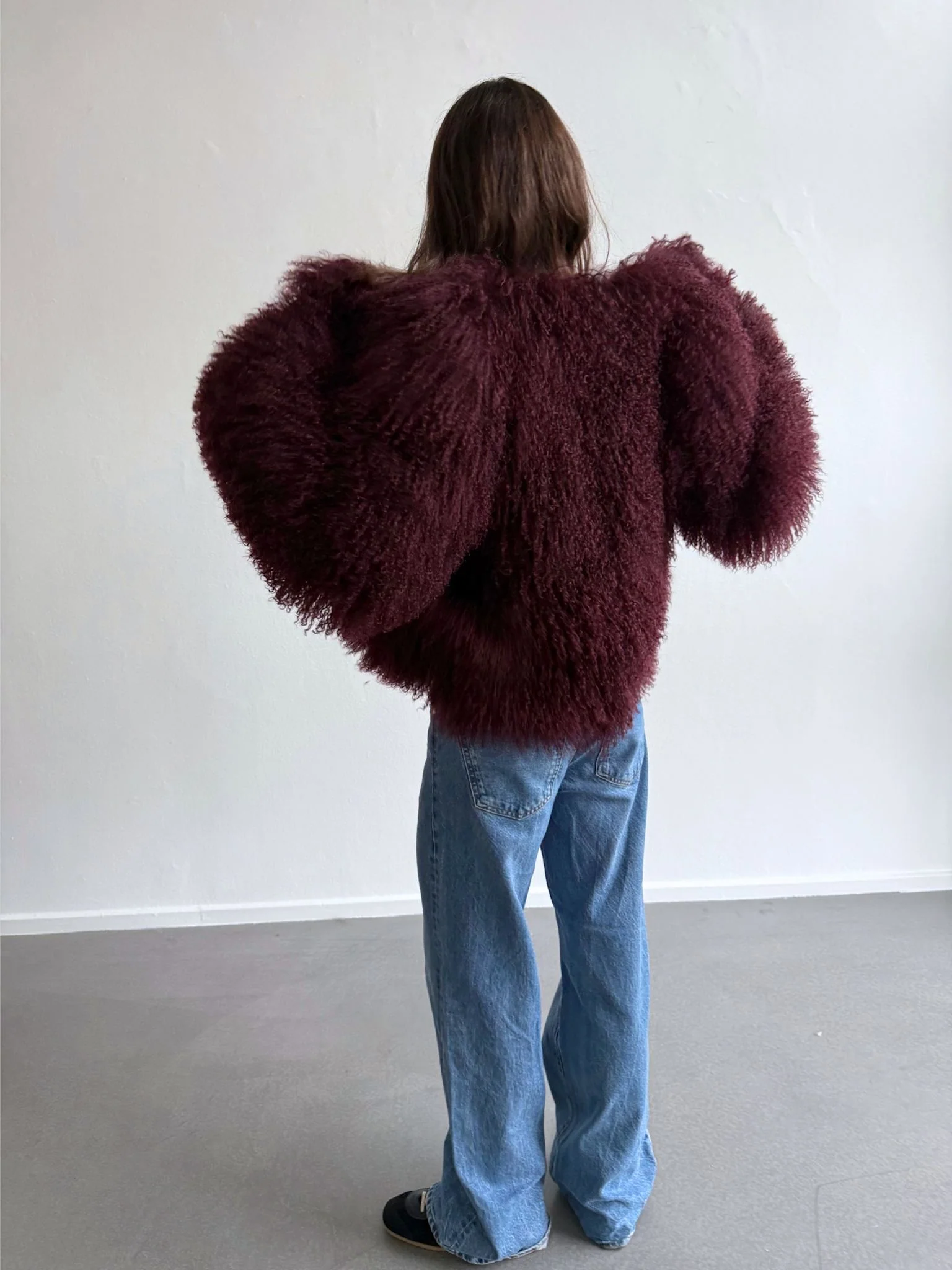 CARLY JACKET - BURGUNDY - Image 5