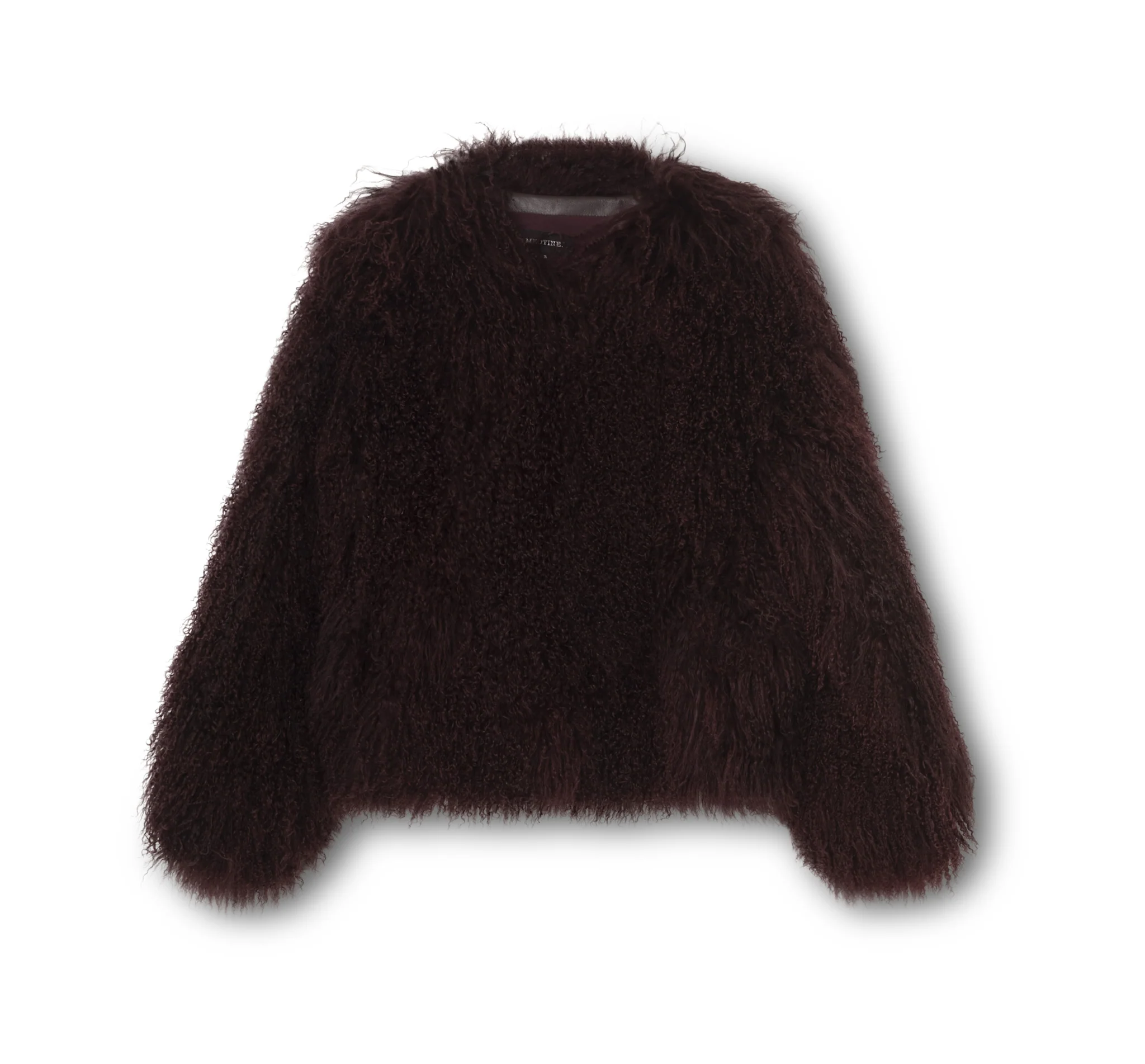 CARLY JACKET - BURGUNDY - Image 9