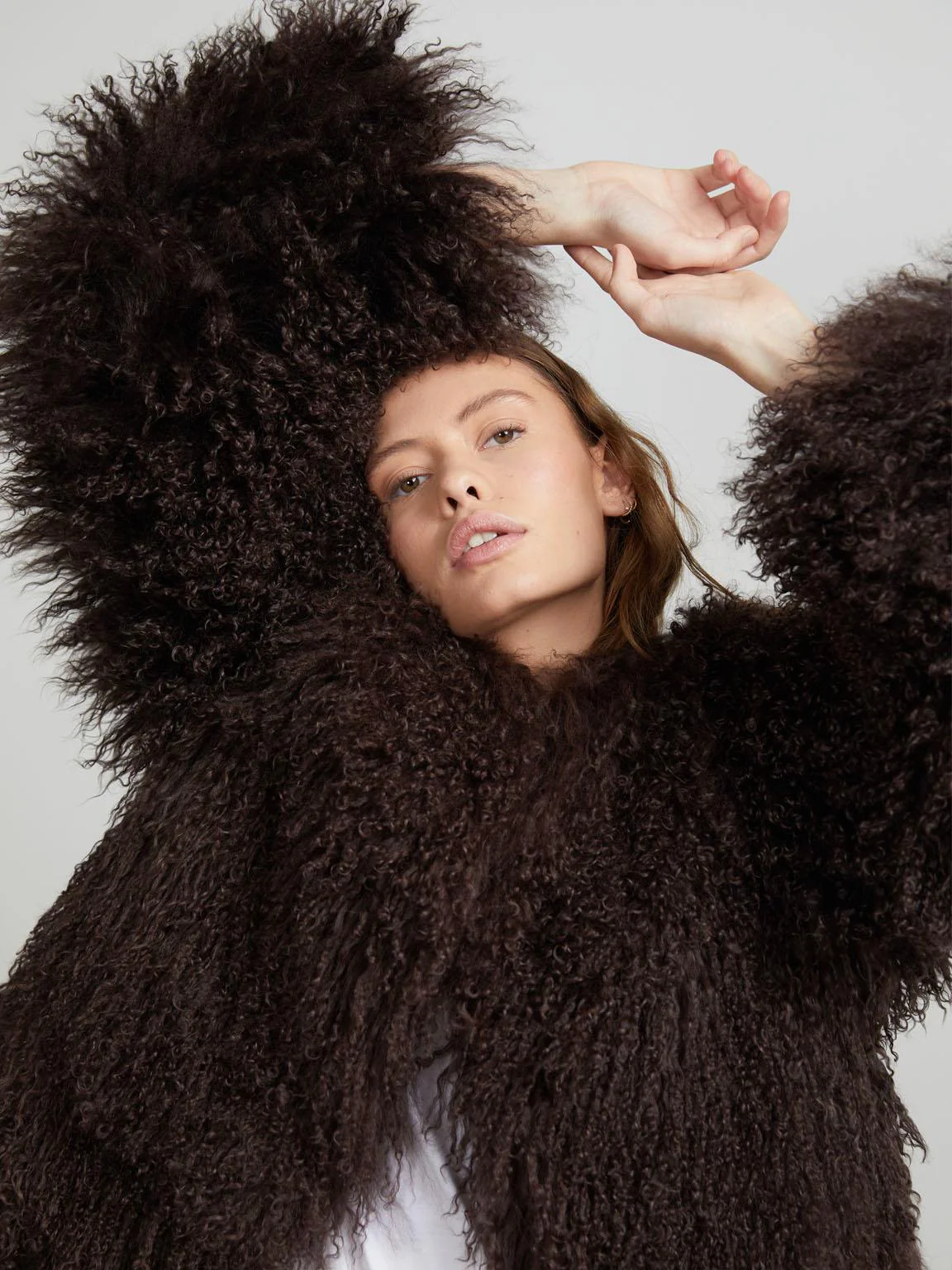CARLY JACKET - DARK BROWN - Image 2