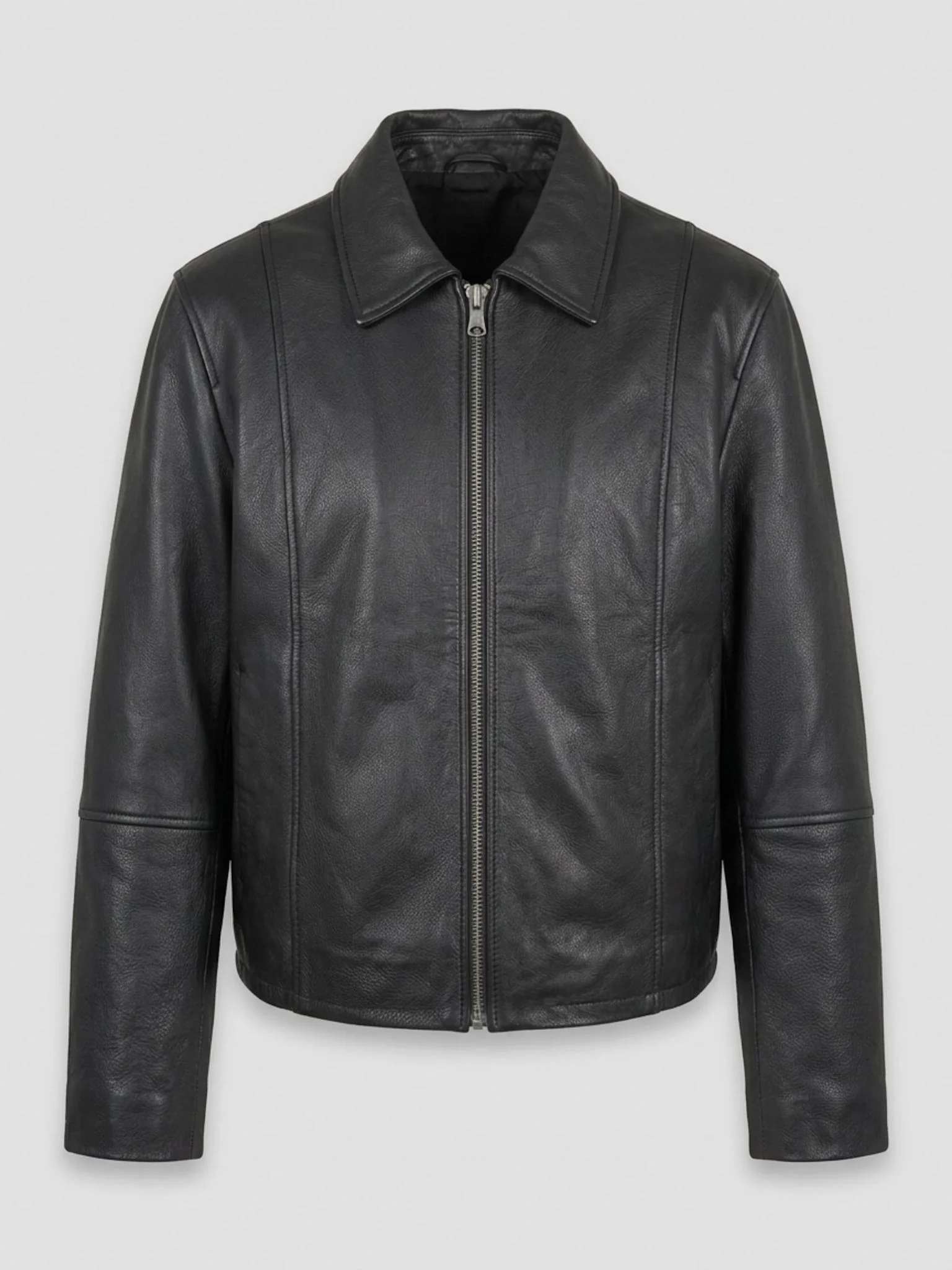 CAROL LEATHER JACKET - BLACK - Image 7