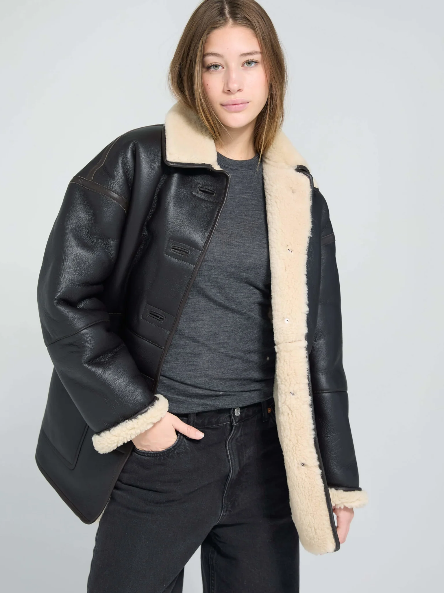 CARRIE JACKET - BROWN - Image 4