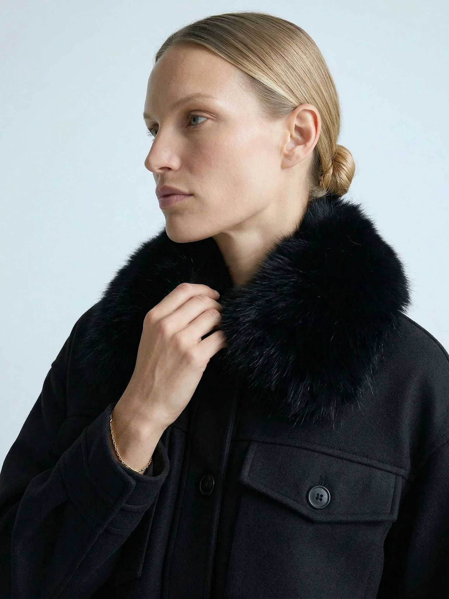 CHARLIE JACKET - BLACK - Image 3