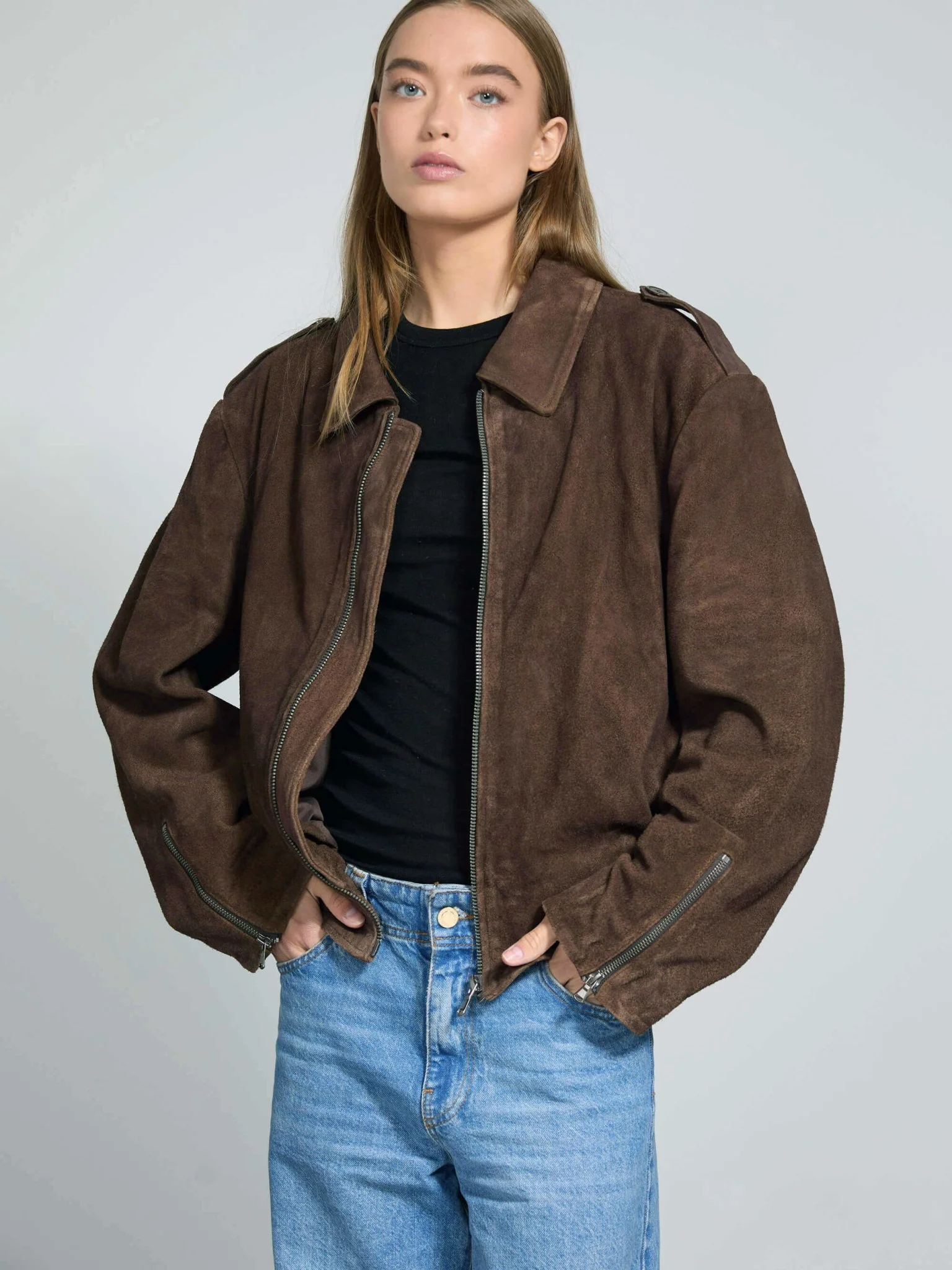 CLEO SUEDE JACKET - Image 4
