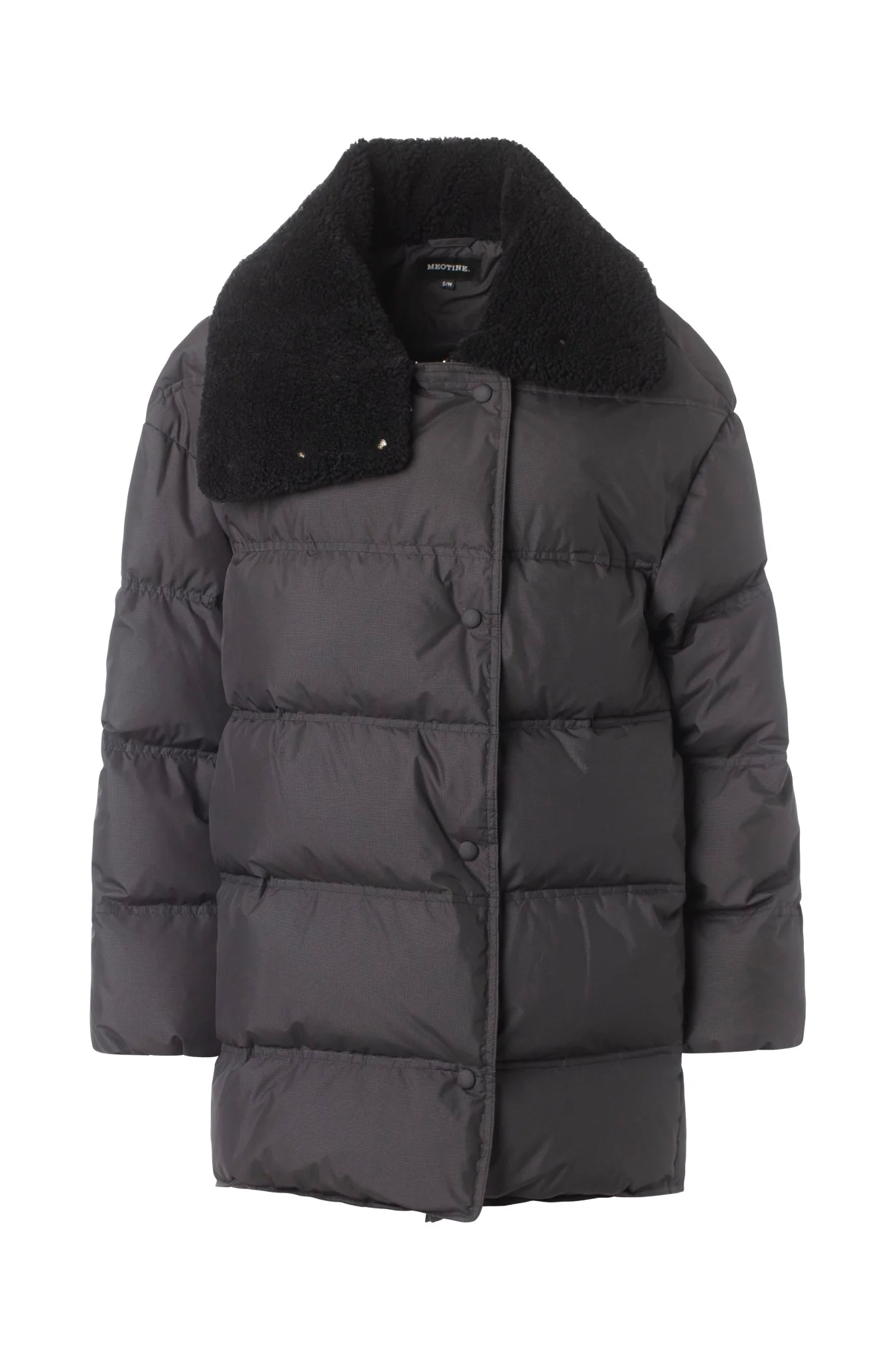 DANNY DOWN COAT - BLACK - Image 7