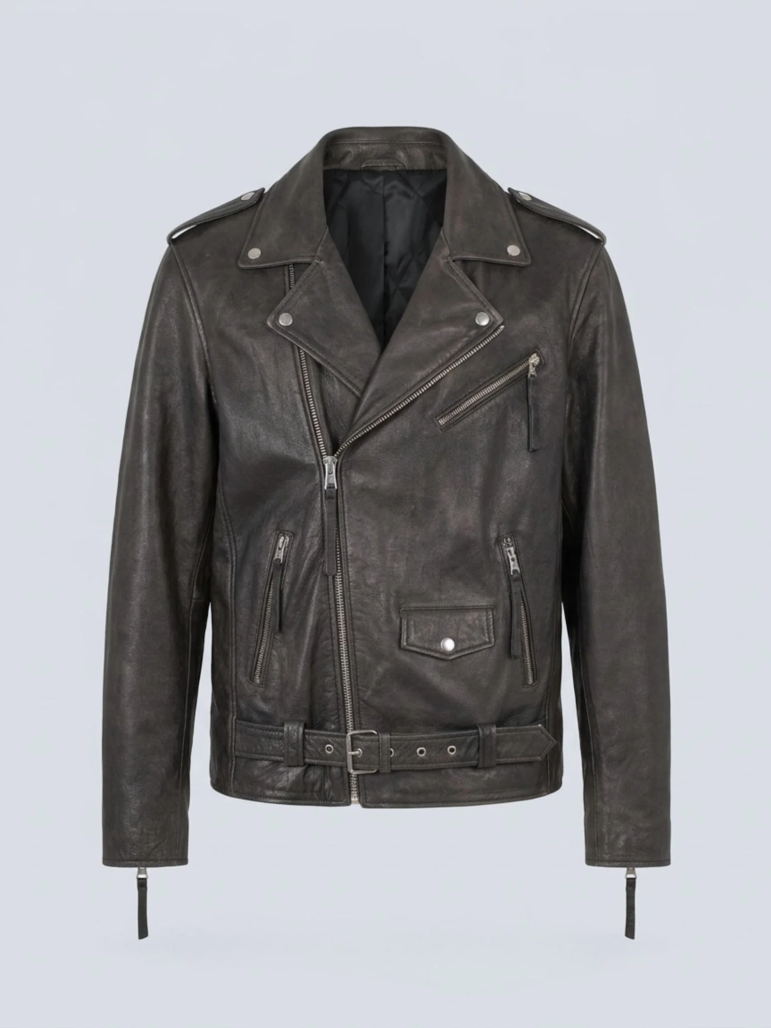 DODGE BIKER JACKET - BLACK - Image 7