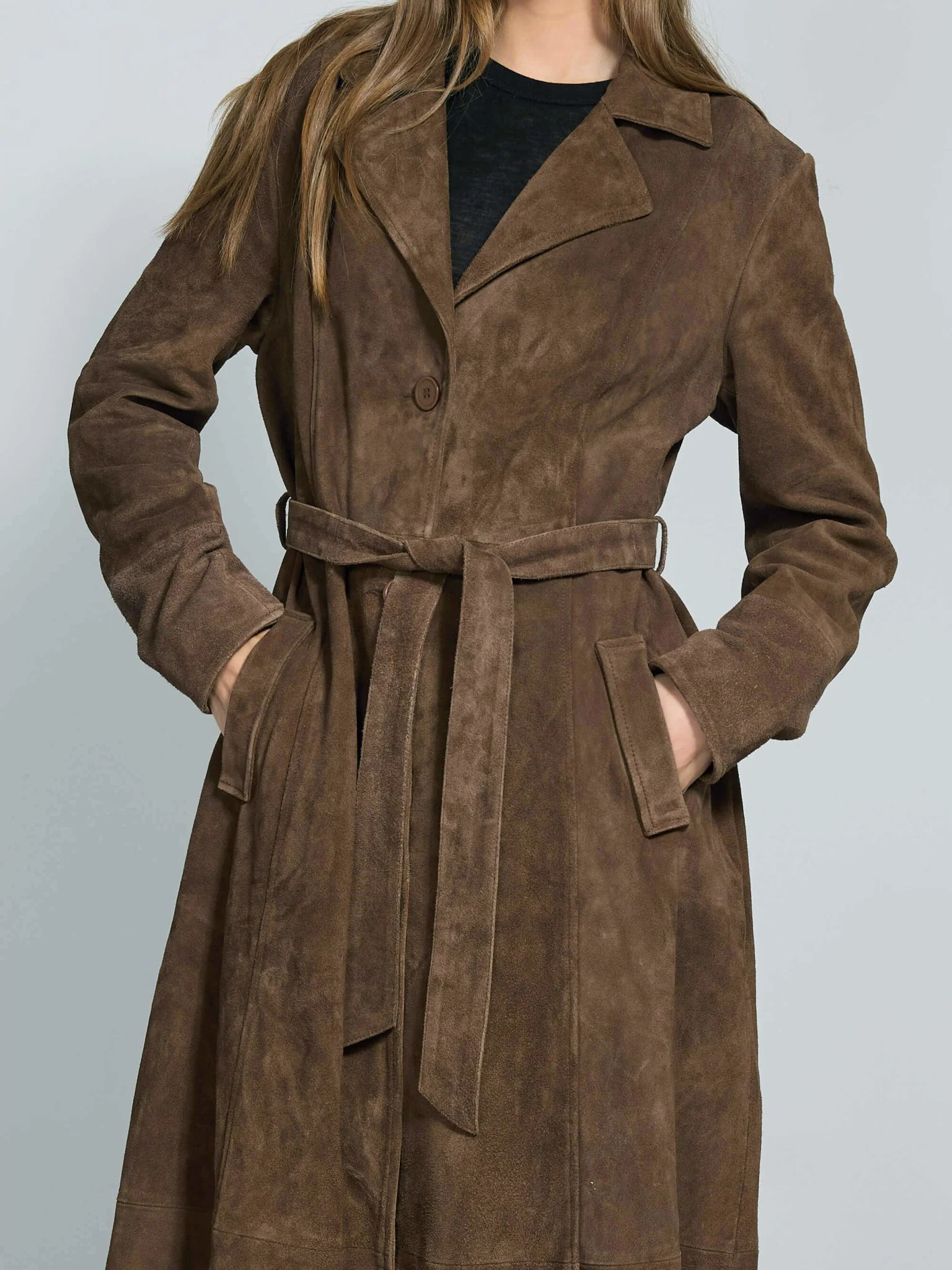 DREW SUEDE COAT - Image 4