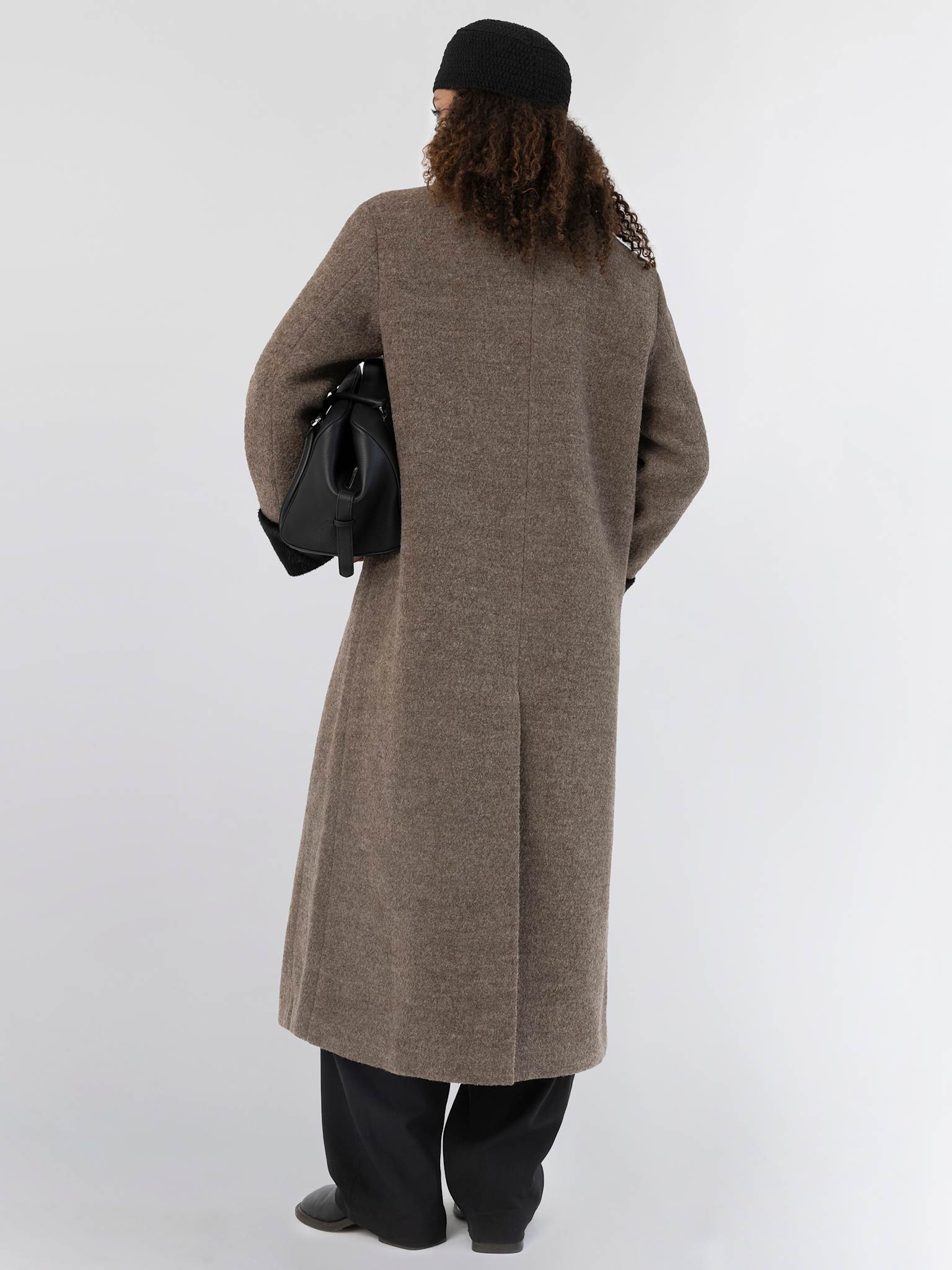 EDEN COAT - BROWN/BLACK - Image 8