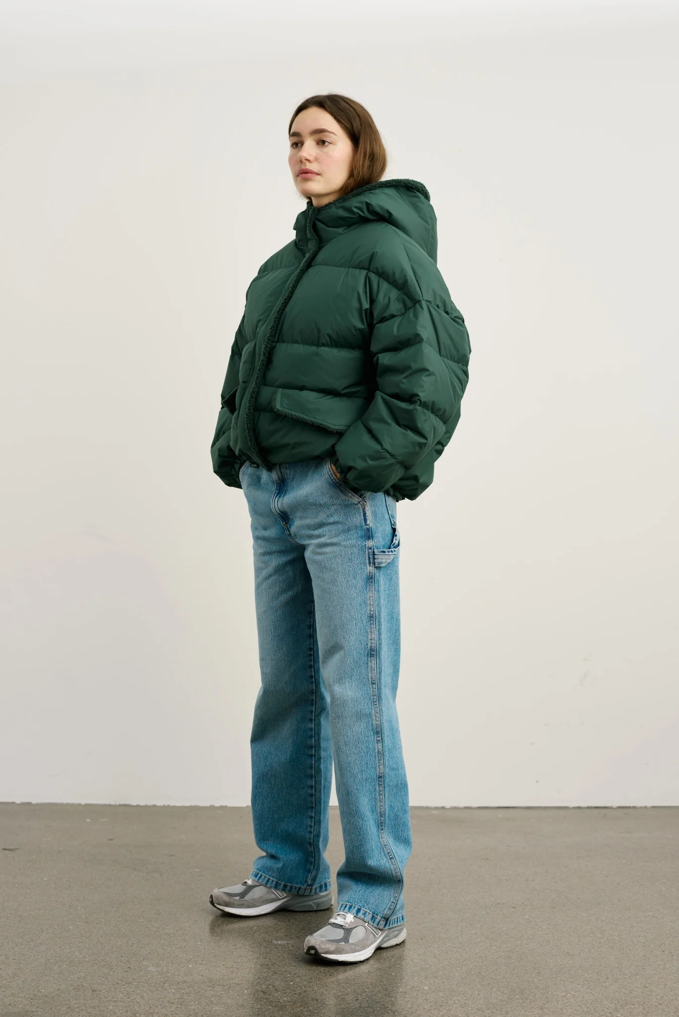 ELLA JACKET - DUSTY GREEN - Image 10