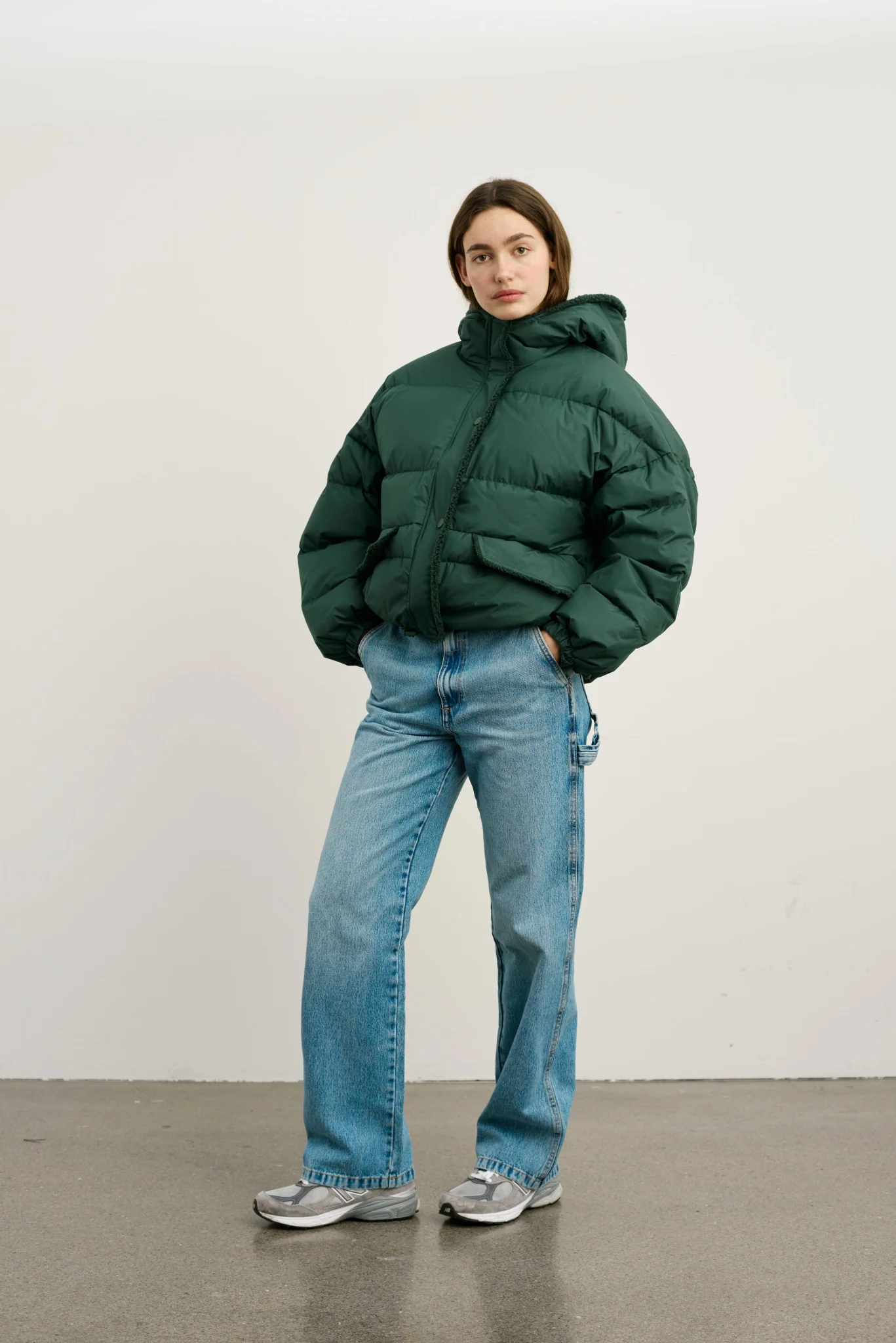 ELLA JACKET - DUSTY GREEN - Image 13