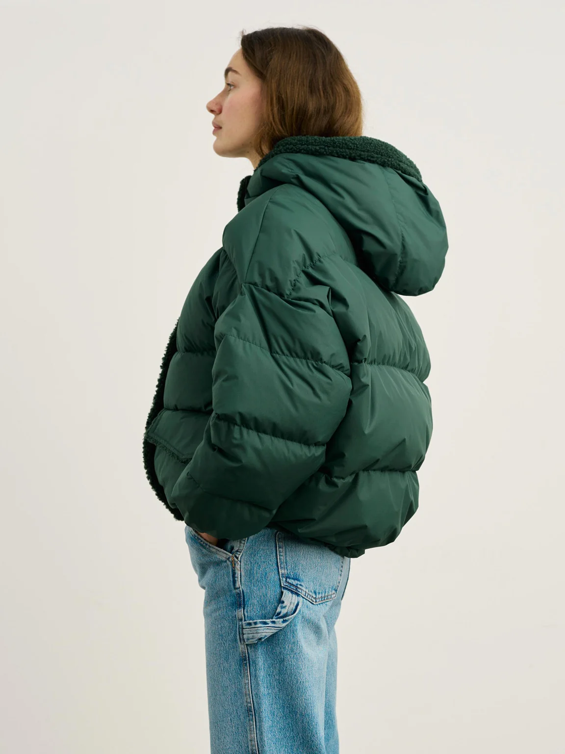 ELLA JACKET - DUSTY GREEN - Image 3