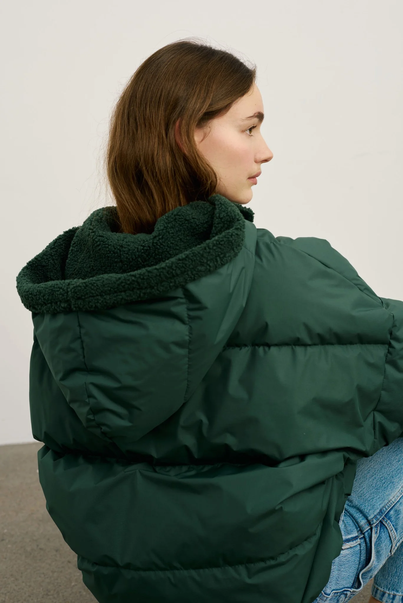 ELLA JACKET - DUSTY GREEN - Image 5