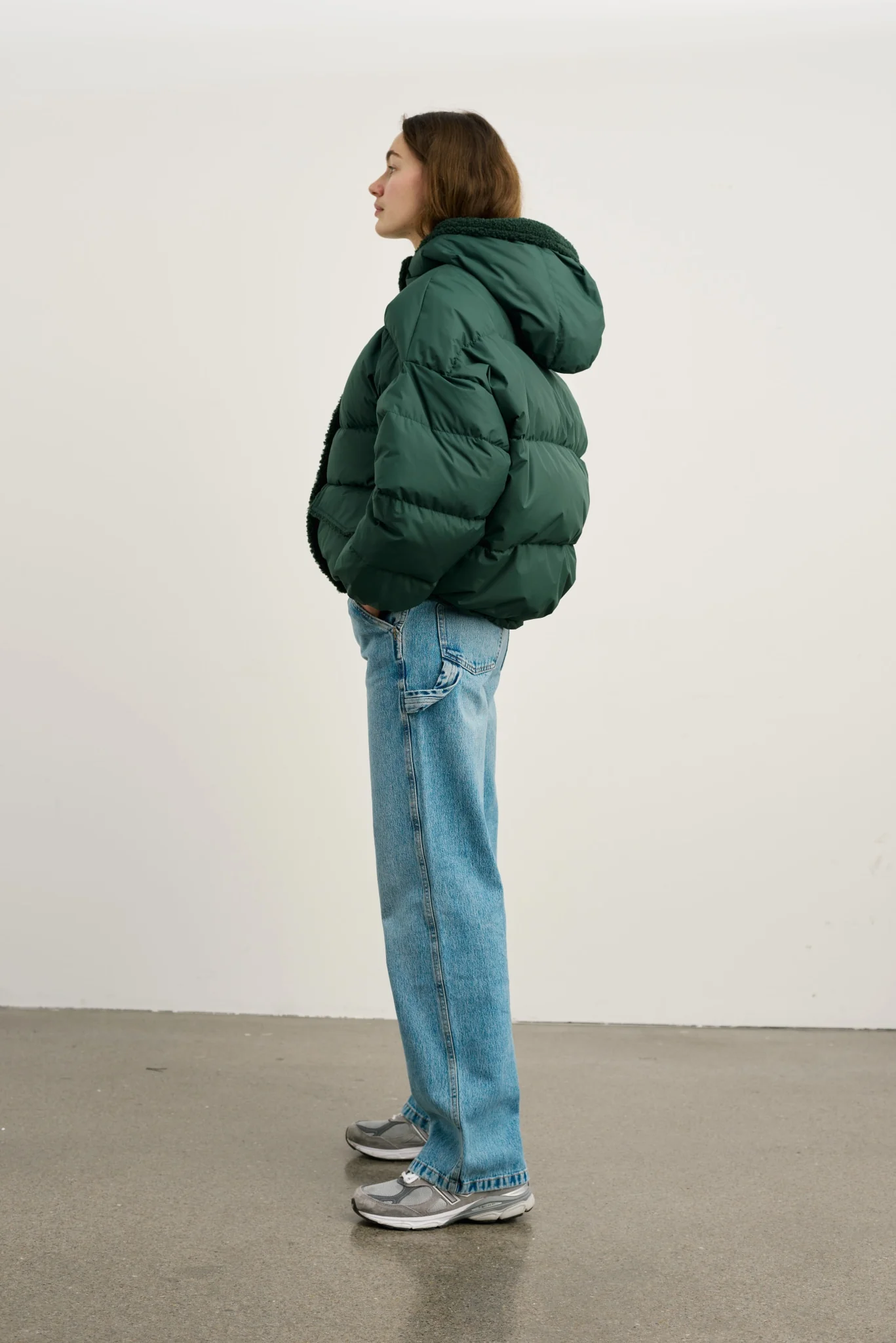 ELLA JACKET - DUSTY GREEN - Image 8