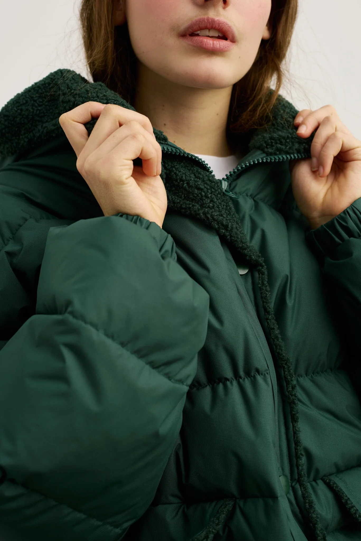 ELLA JACKET - DUSTY GREEN - Image 9