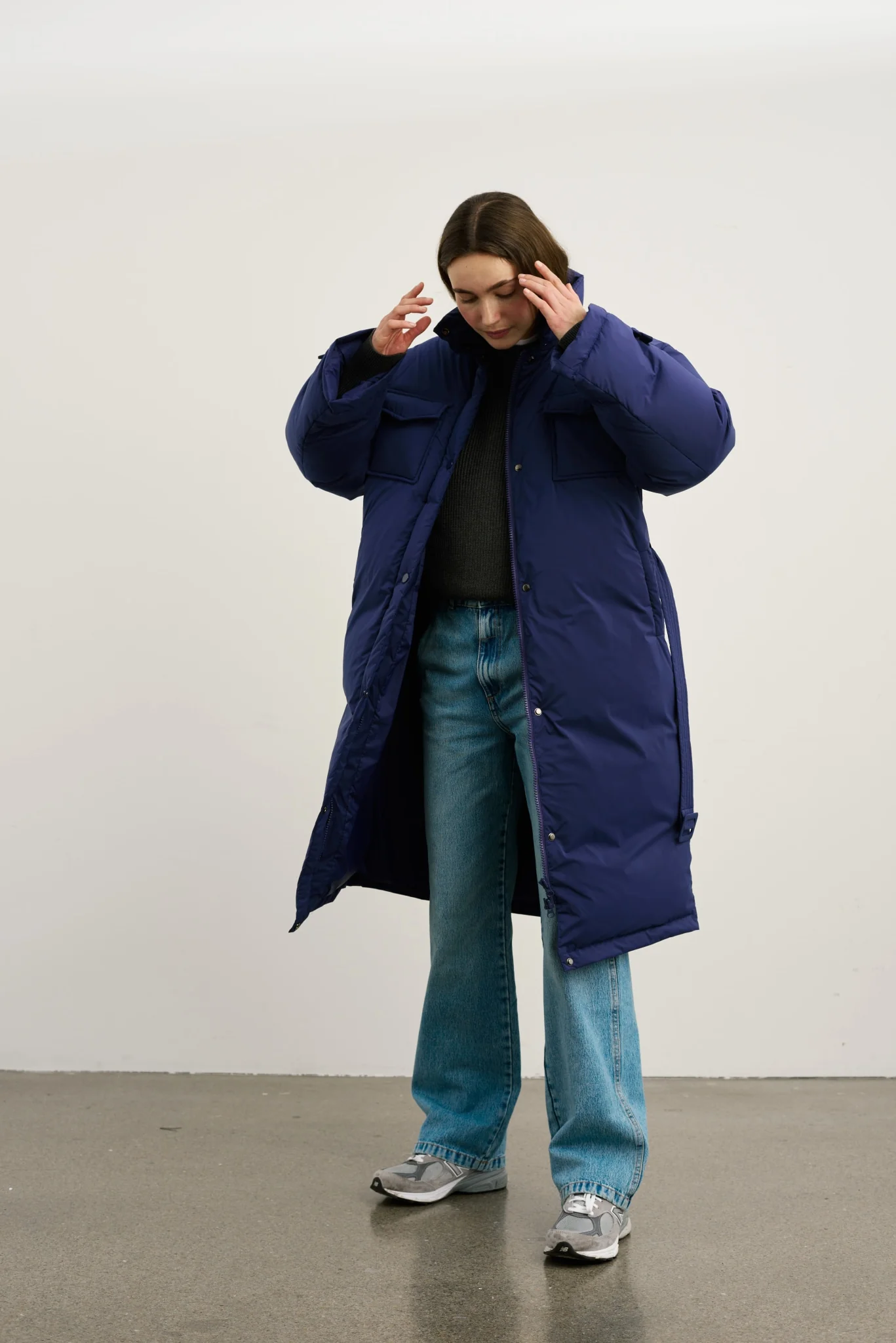 EMMA COAT - NAVY - Image 7