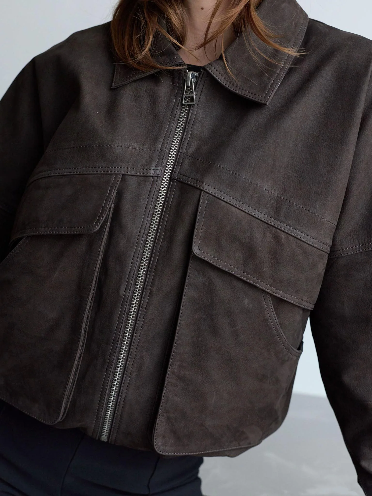 ESME JACKET - BROWN - Image 3