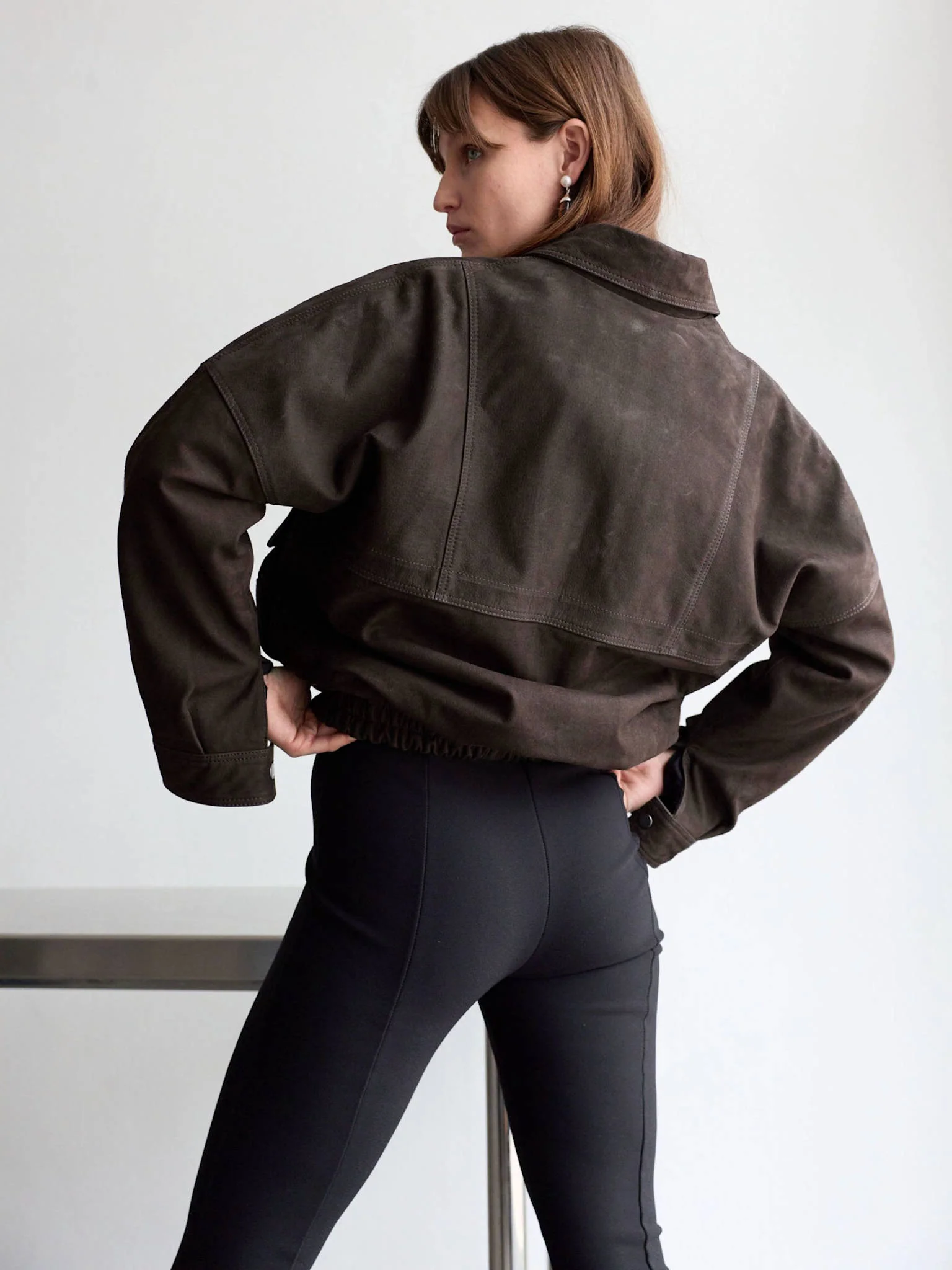 ESME JACKET - BROWN - Image 4