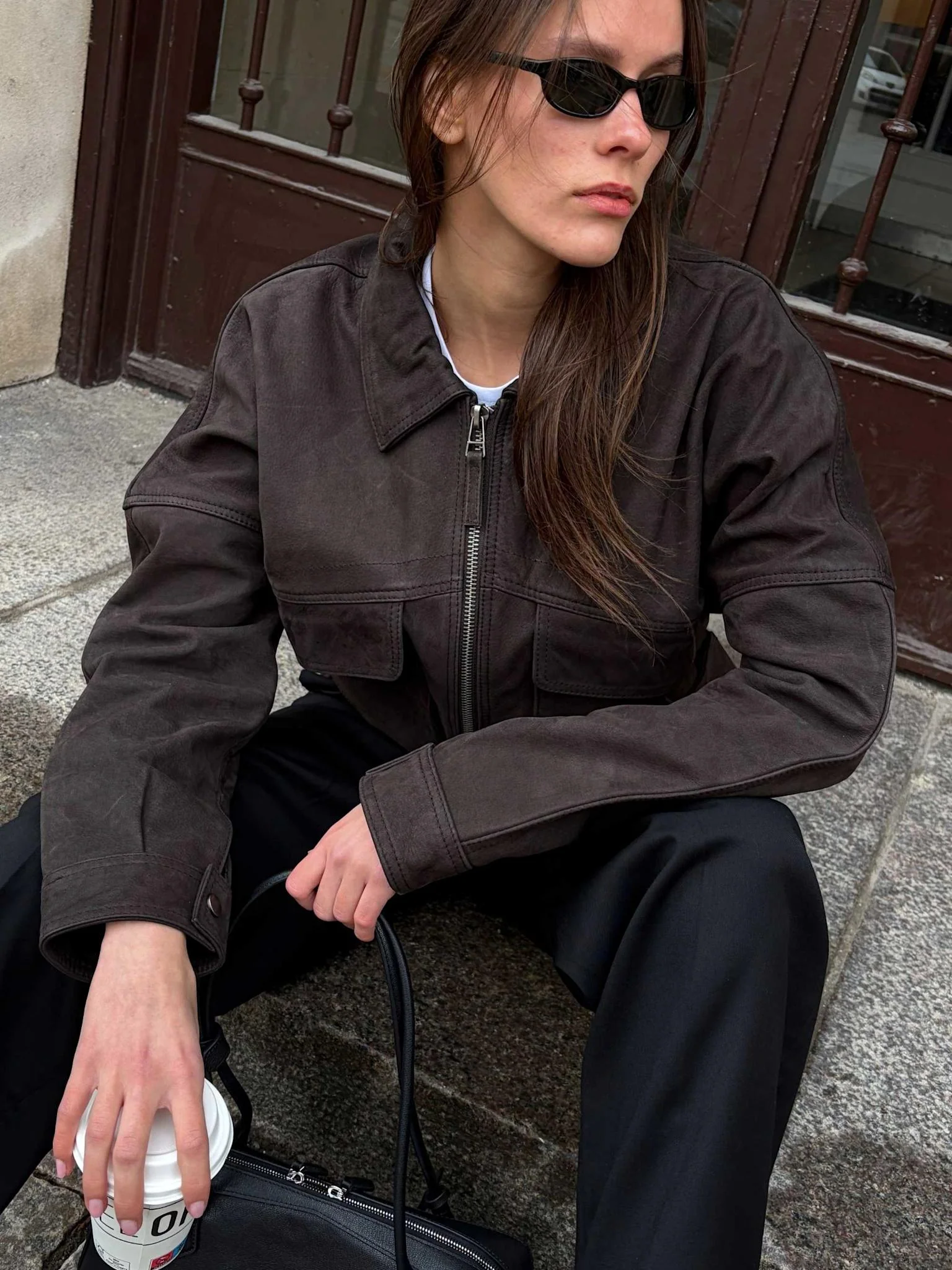 ESME JACKET - BROWN - Image 8