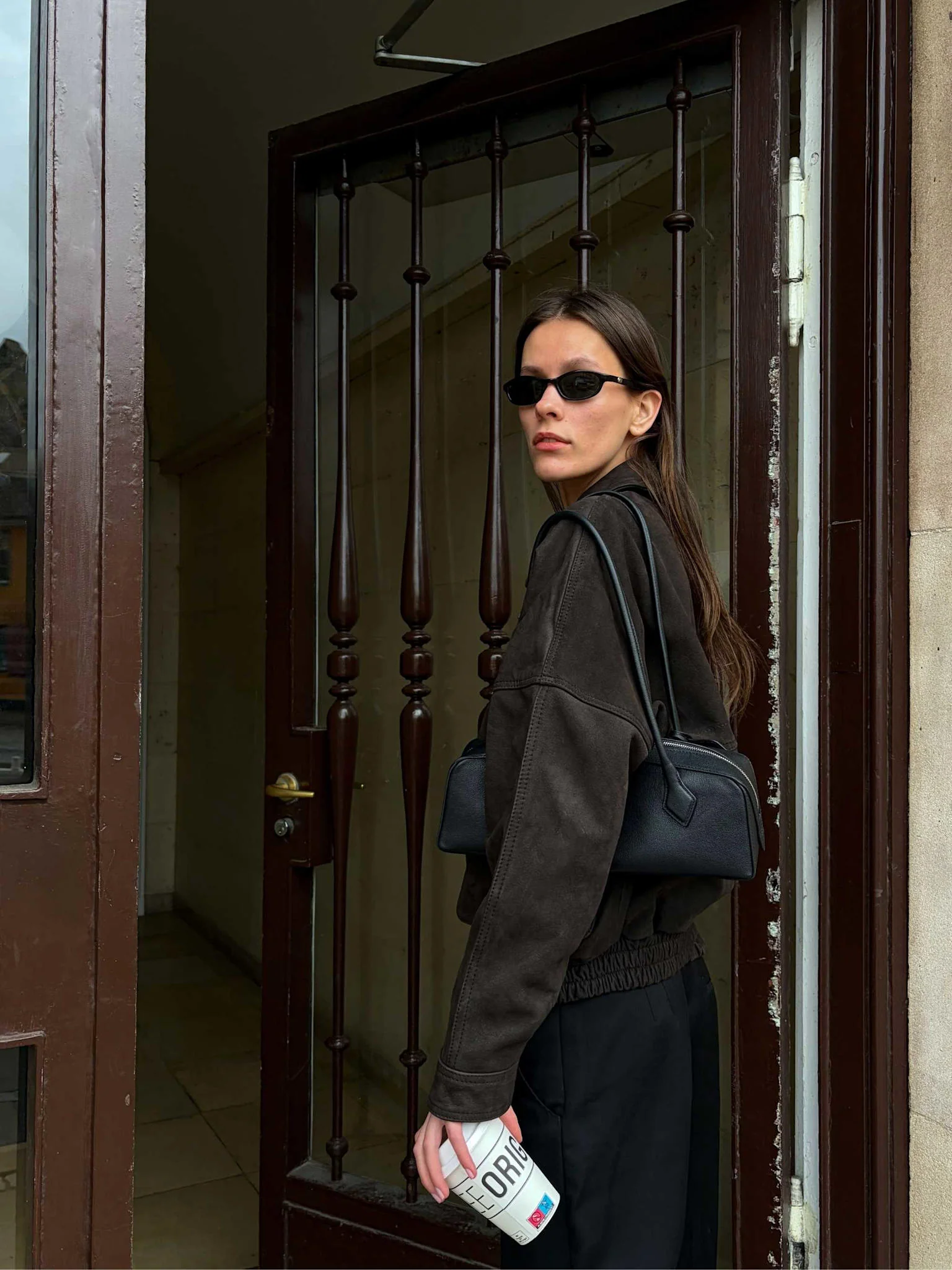 ESME JACKET - BROWN - Image 9