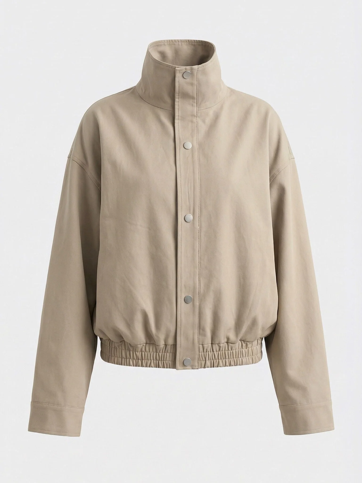 EZREN BOMBER JACKET - BEIGE - Image 7