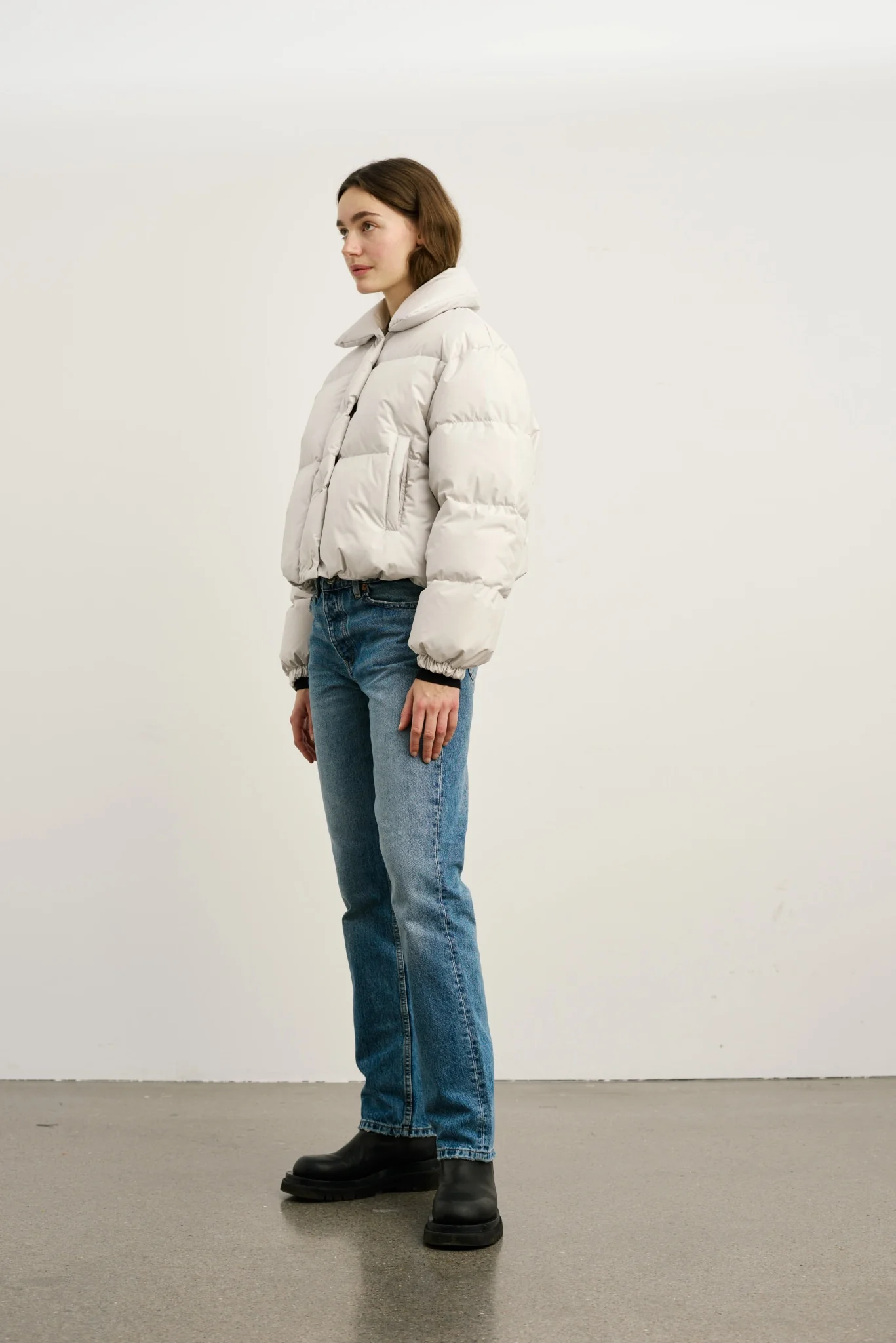 FREDERIKKE JACKET - LIGHT GREY - Image 6