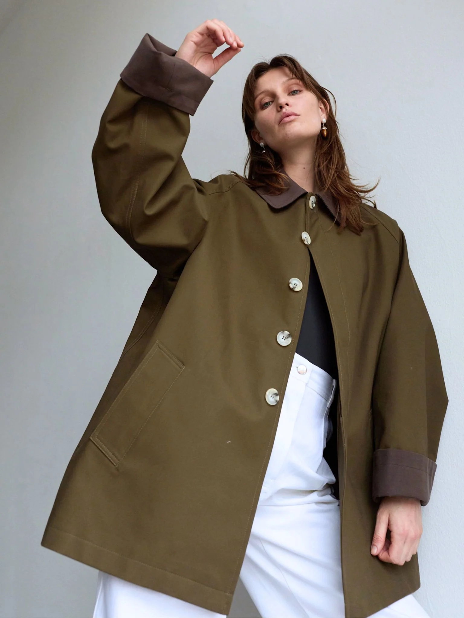 FREYA JACKET - ARMY - Image 4