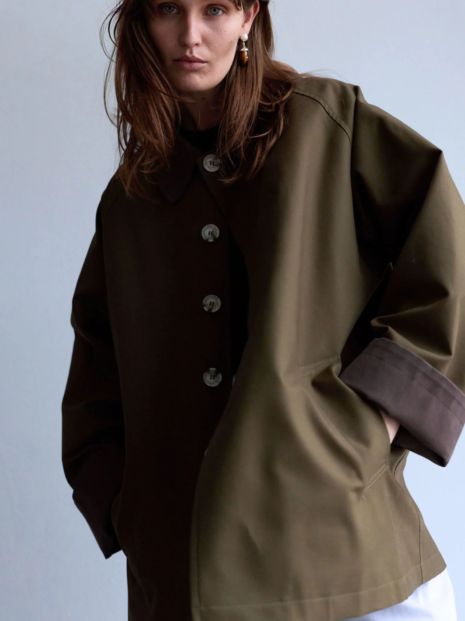 FREYA JACKET - ARMY - Image 5