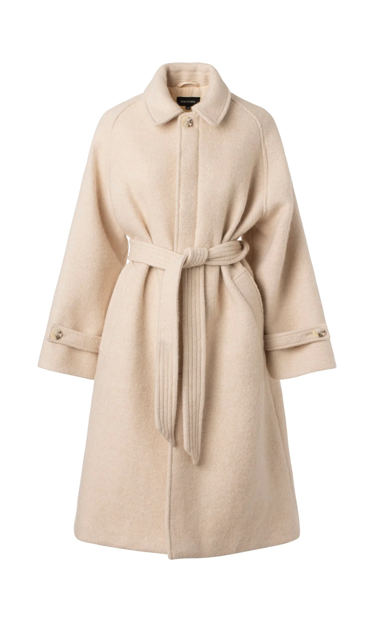 GIA COAT - WOOL - CREME - Image 7
