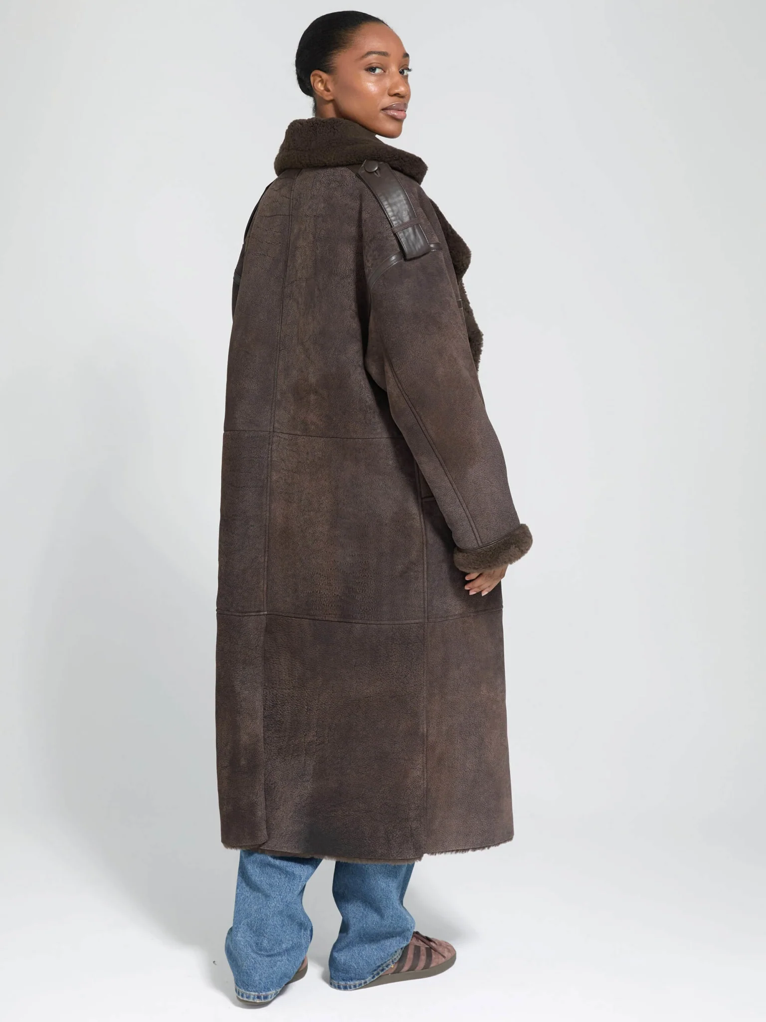 GRACE COAT - BROWN - Image 3