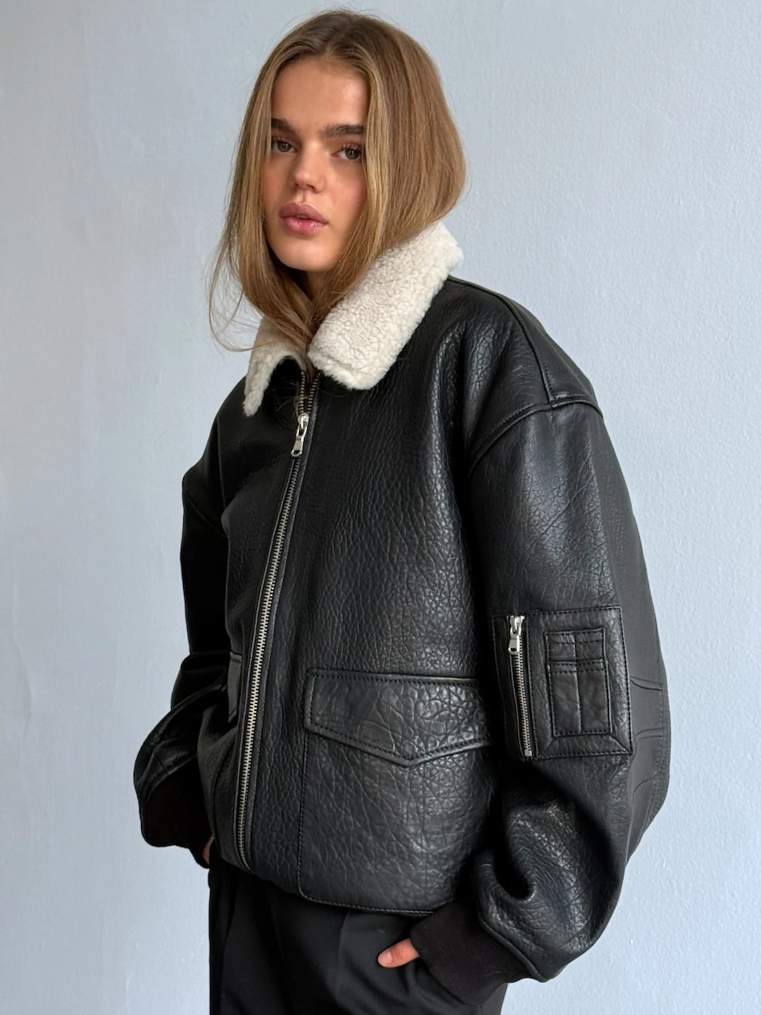 HARLOW JACKET - BLACK - Image 2
