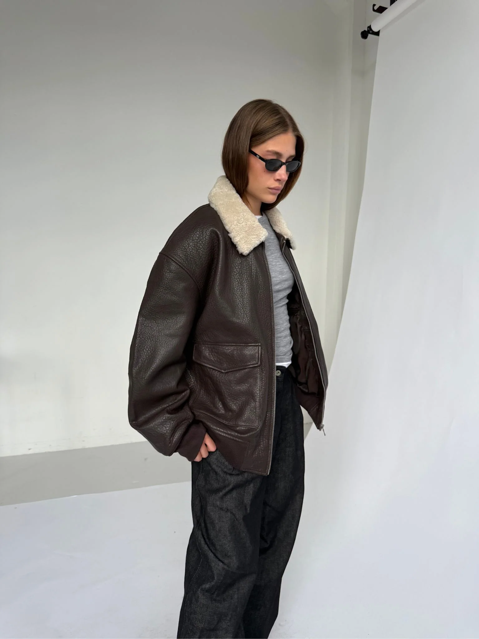 HARLOW JACKET - BROWN - Image 5