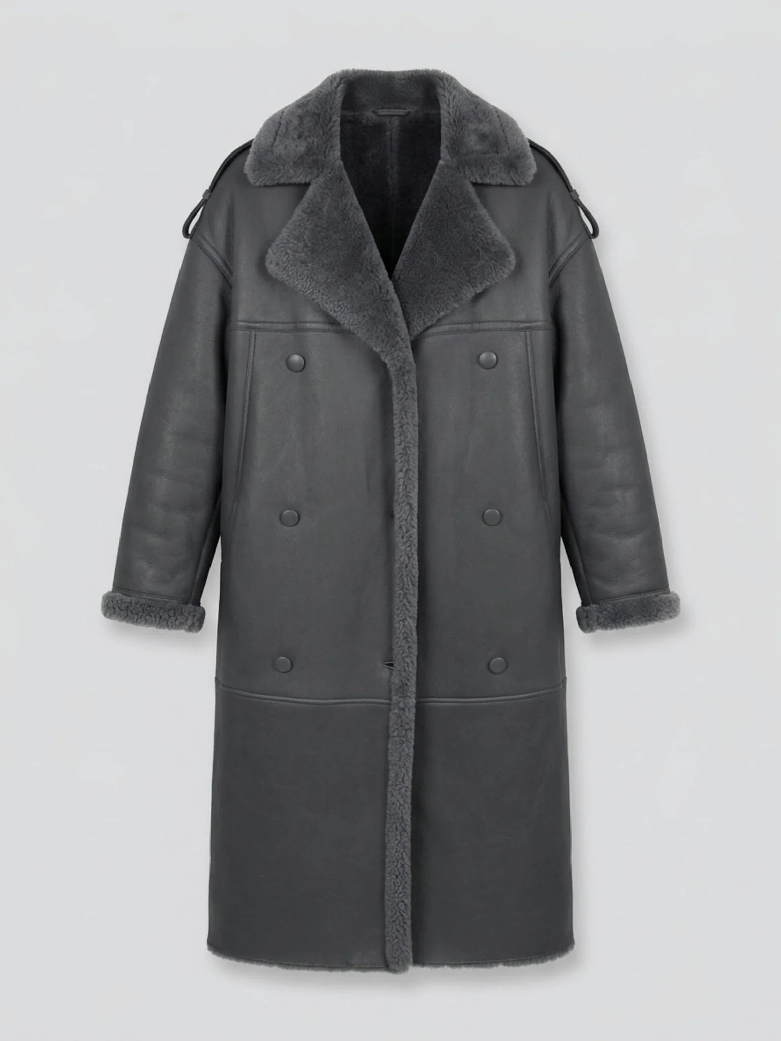 HARPER COAT - DARK GREY