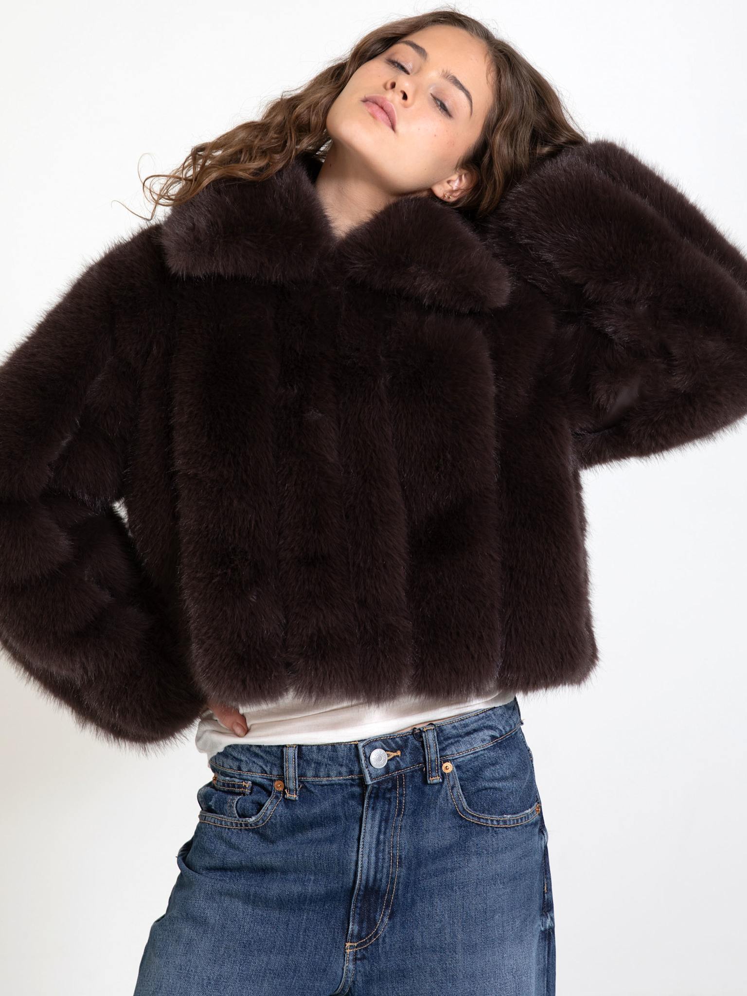 HAVEN JACKET - DARK BROWN - Image 4