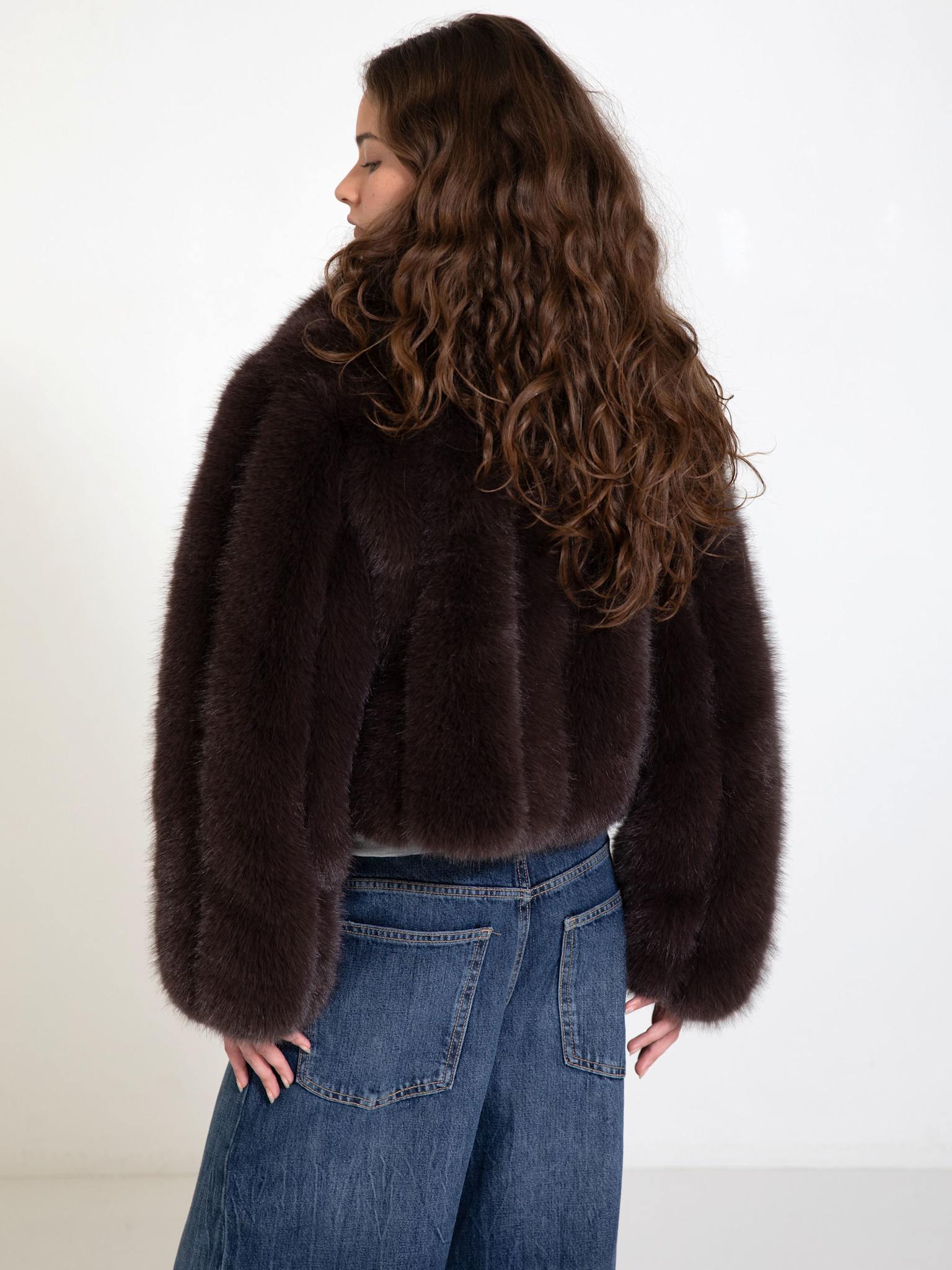 HAVEN JACKET - DARK BROWN - Image 6